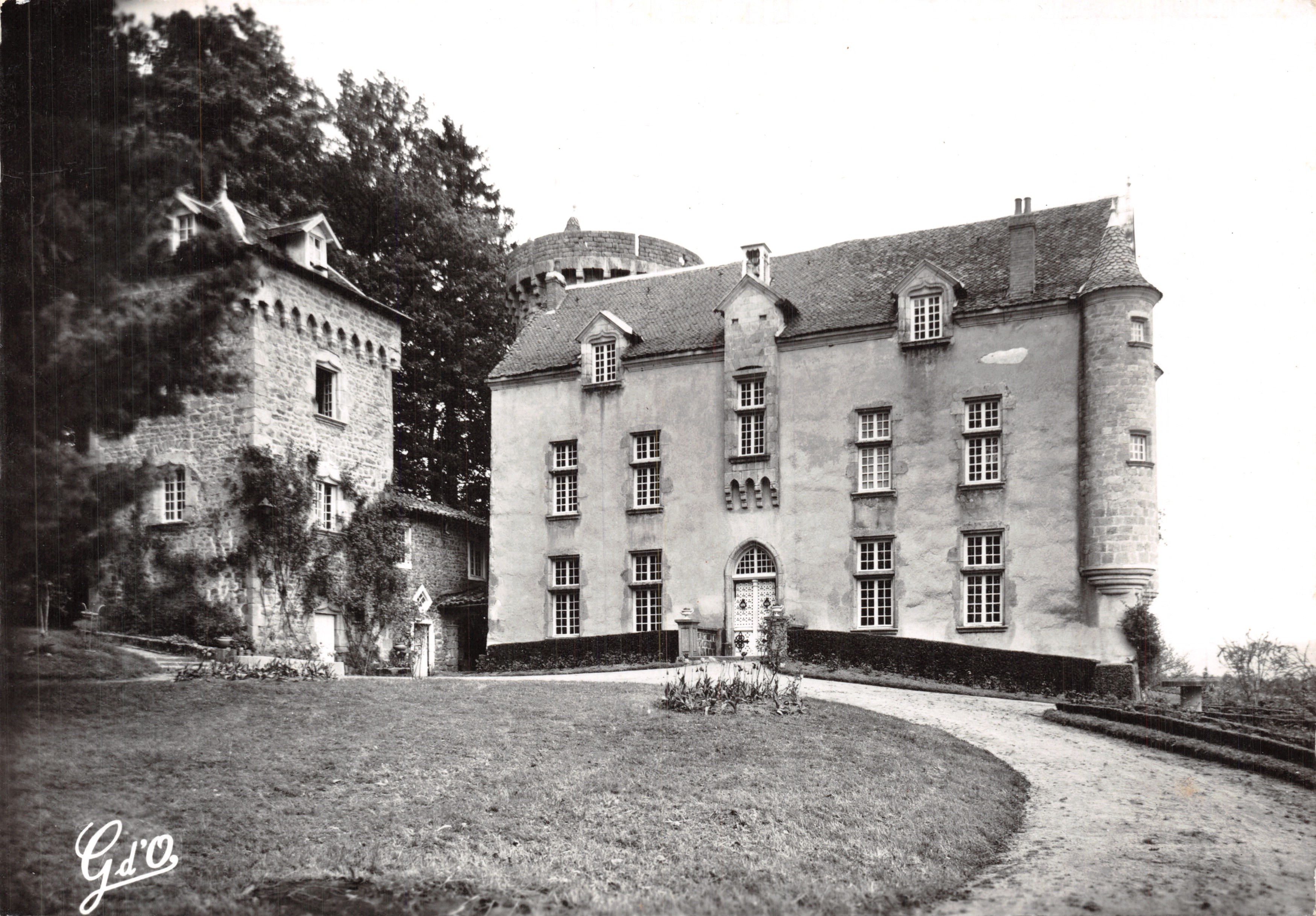 Château de la Blanchisse — Façade et Parc — Sud-Ouest — Édition G-d'O