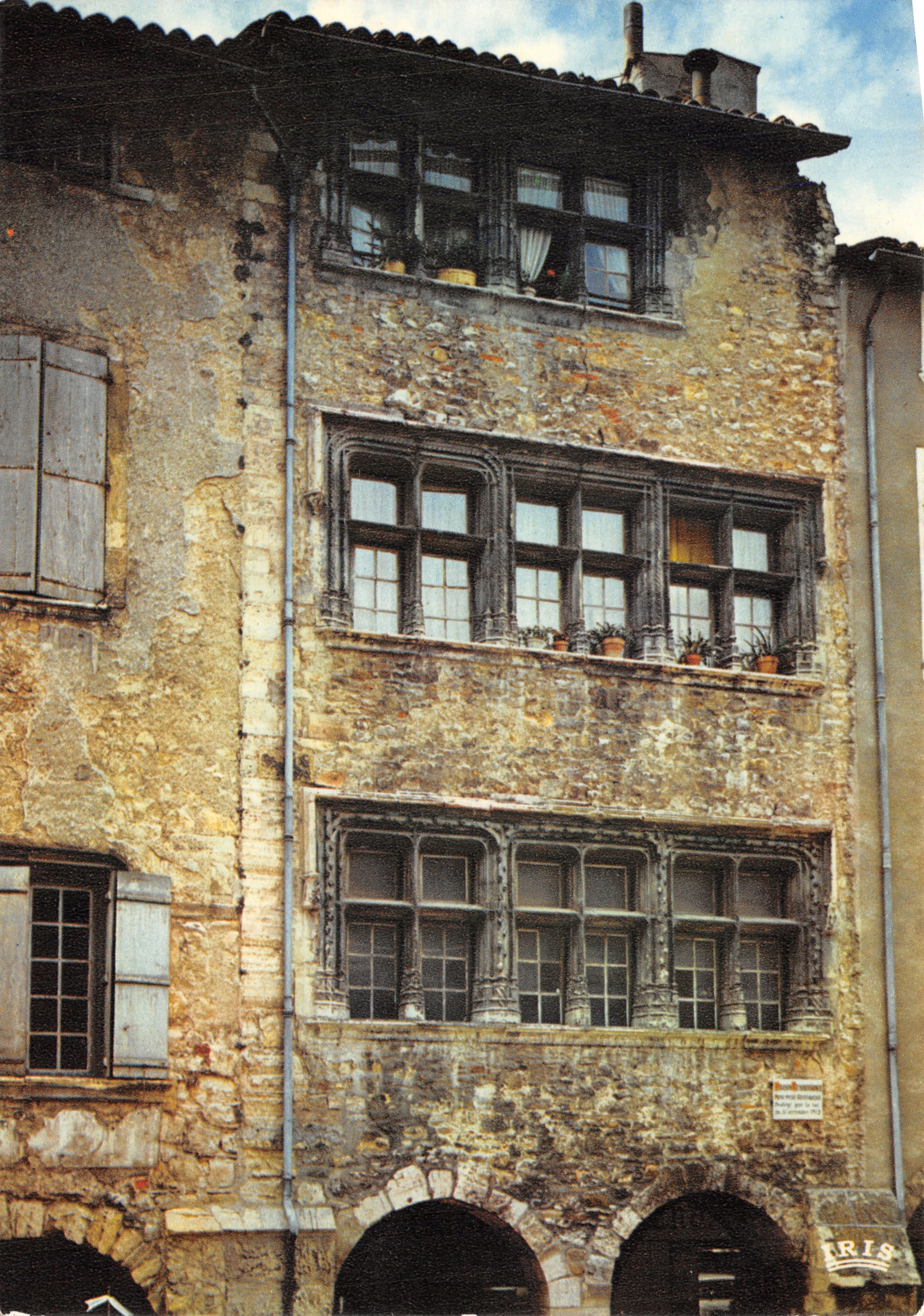 Villefranche-de-Rouergue — Renaissance-Haus — Moderne Ausgaben « Théojac »