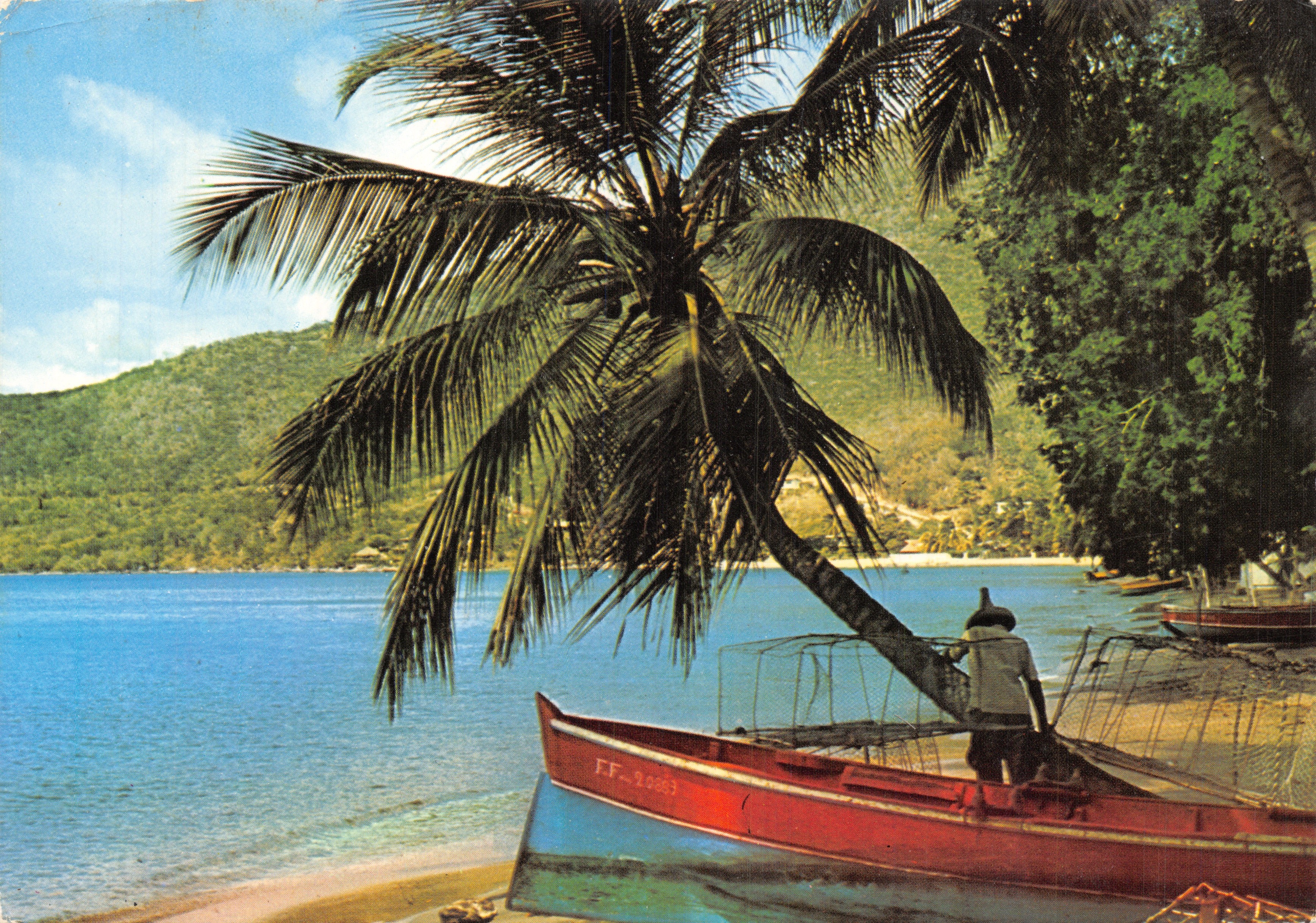 Martinique — Village de pêcheurs — Hachette (éditeur) n° 20263