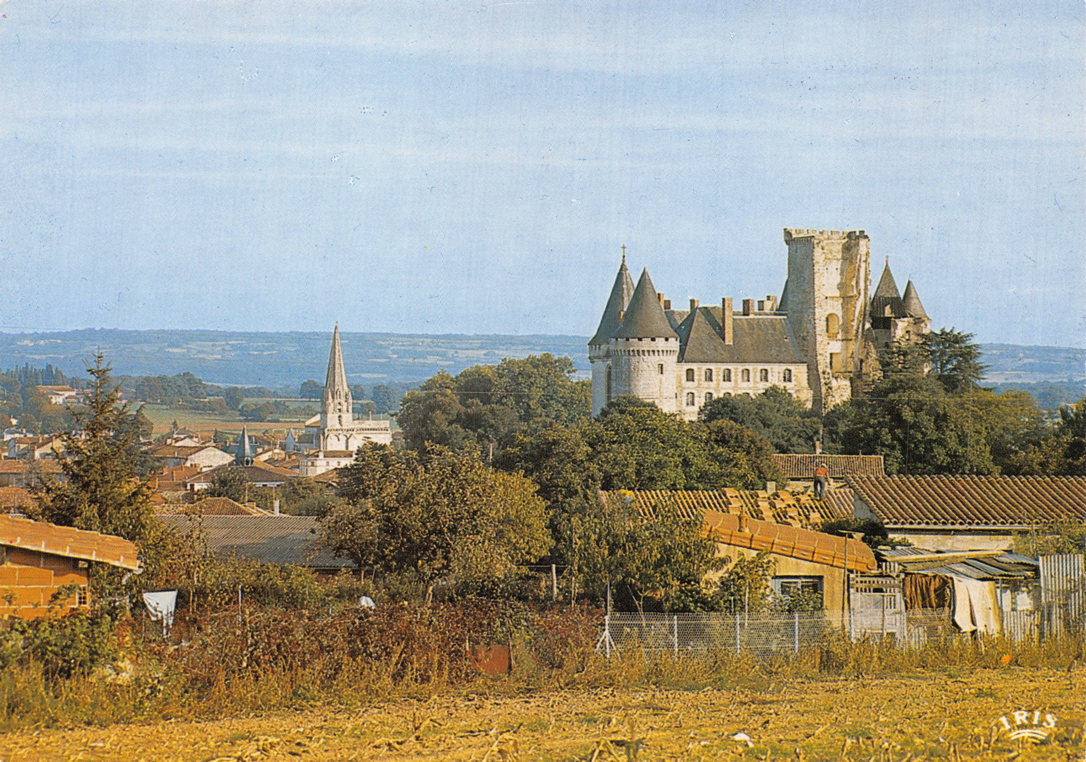 Vallée de la Tardoire — Le château de La Rochefoucauld — Éditeur IRIS
