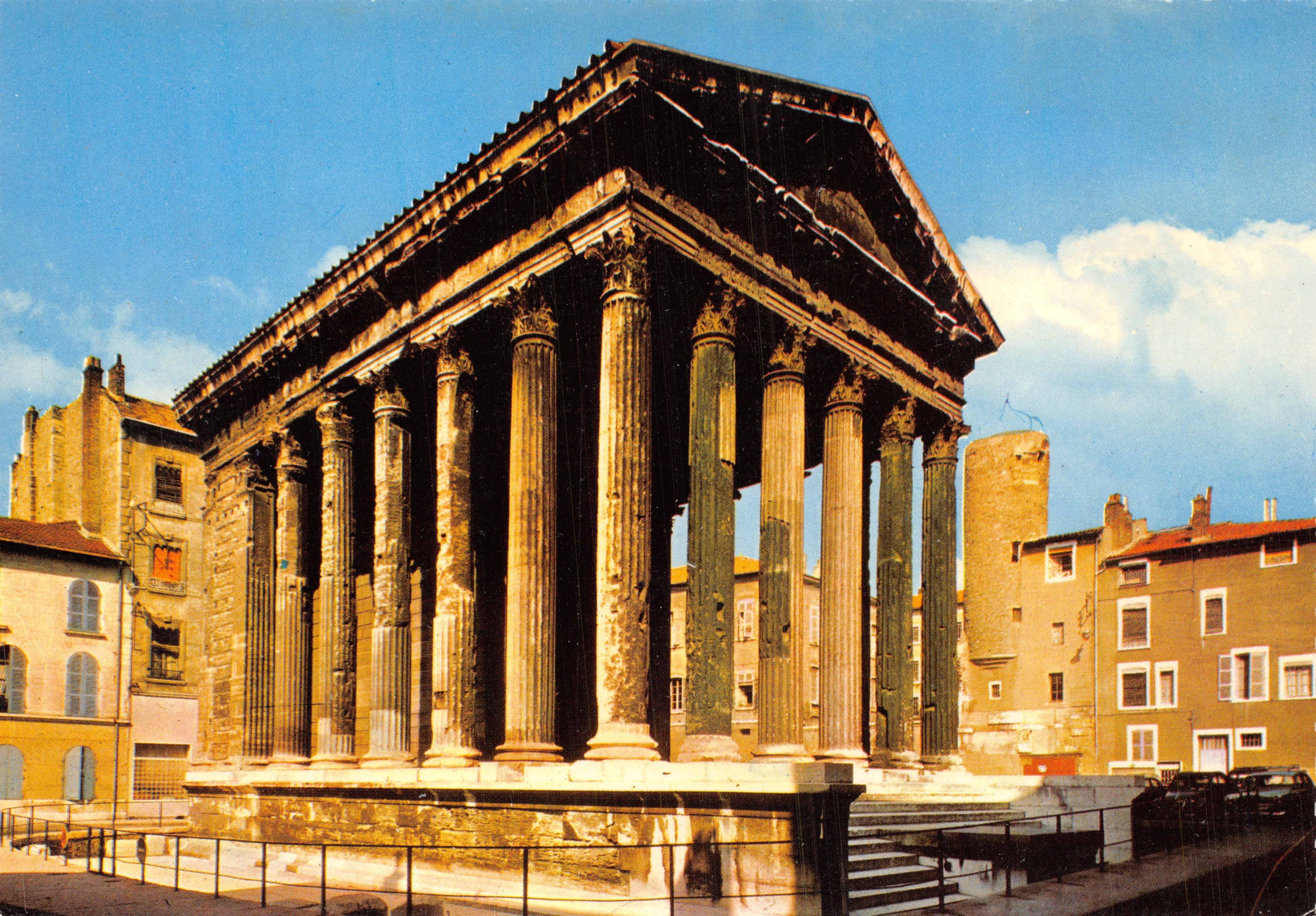 Temple de la Livie — Auguste — Vienne sur le Rhône — Éditions J. Cellard