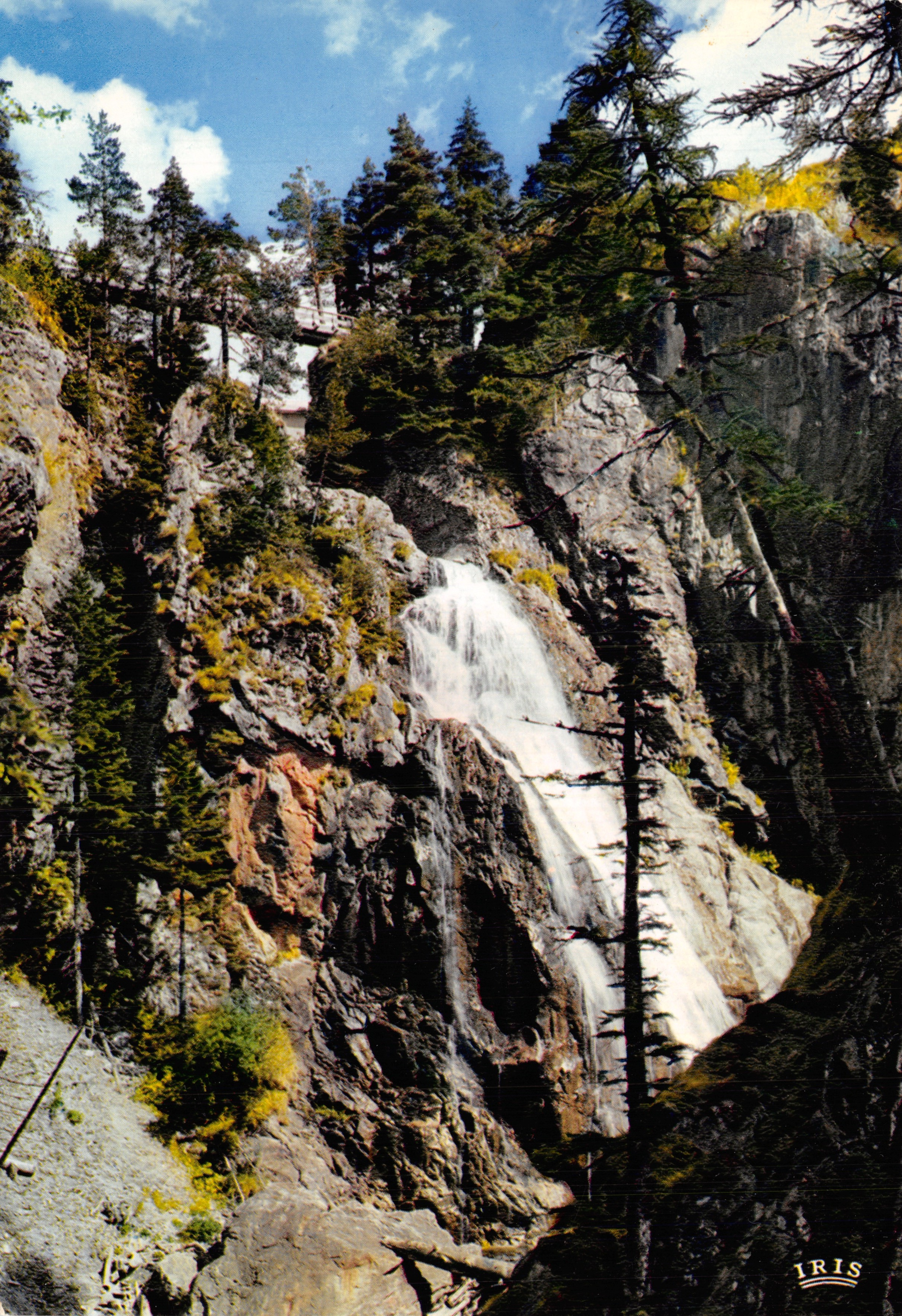 Cascade du Boréon — Alpes-Maritimes — éditeur IRIS