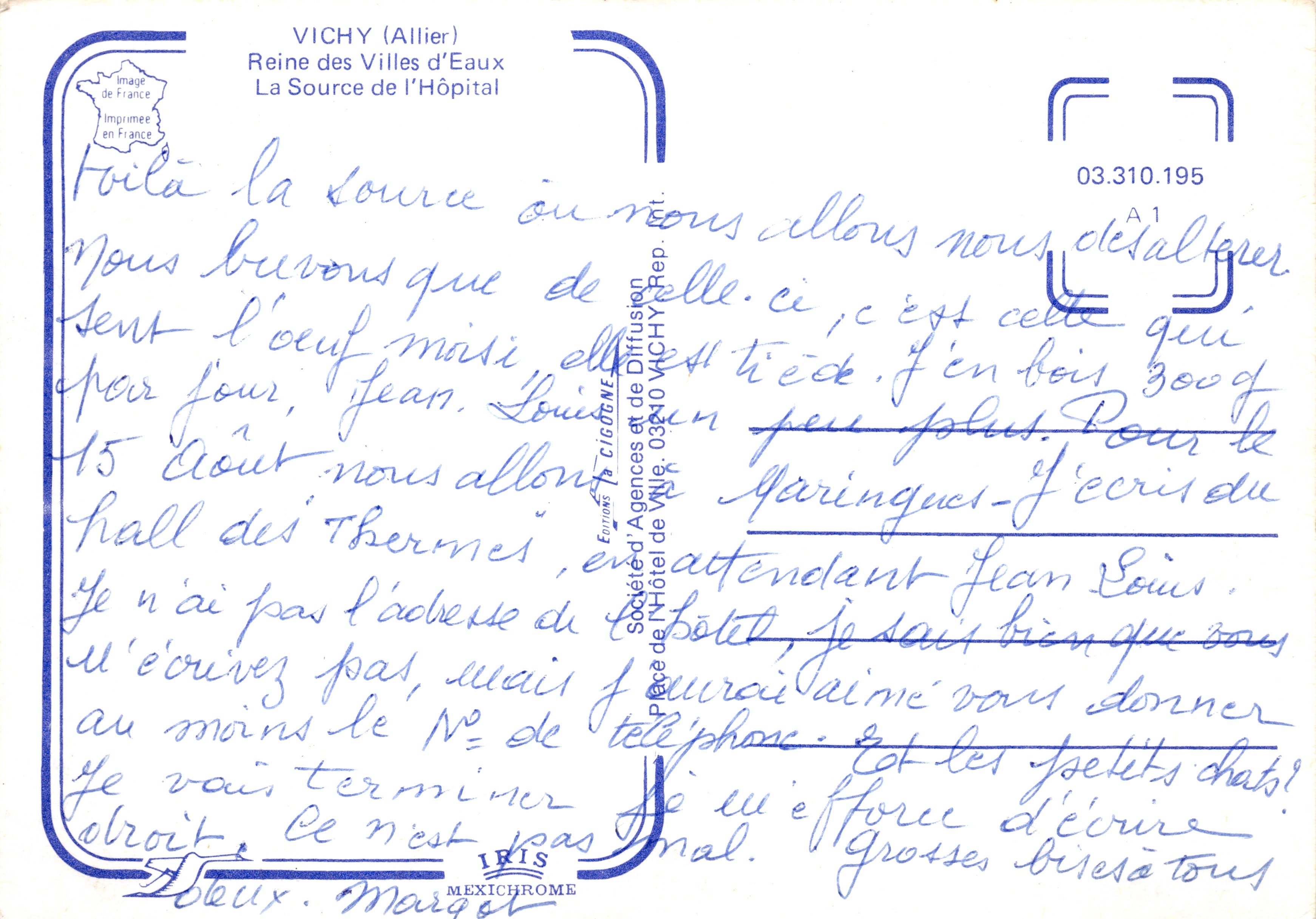 Source de l'Hôpital — bâtiment rond avec arcades — éditeur IRIS — Reverso