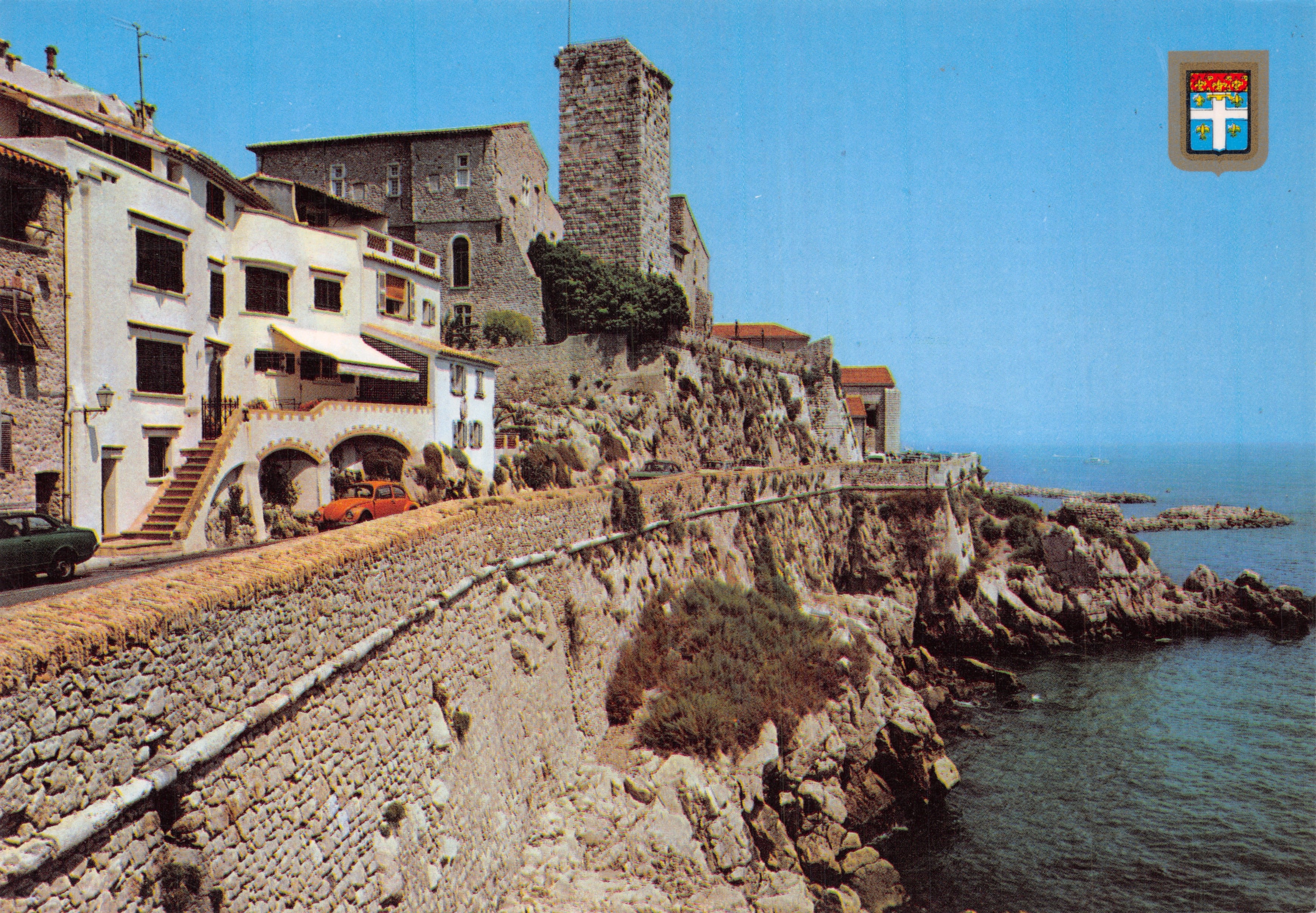 Antibes — I Muri, Castello Grimaldi e Museo Picasso — Stampa in Spagna, n° 5313