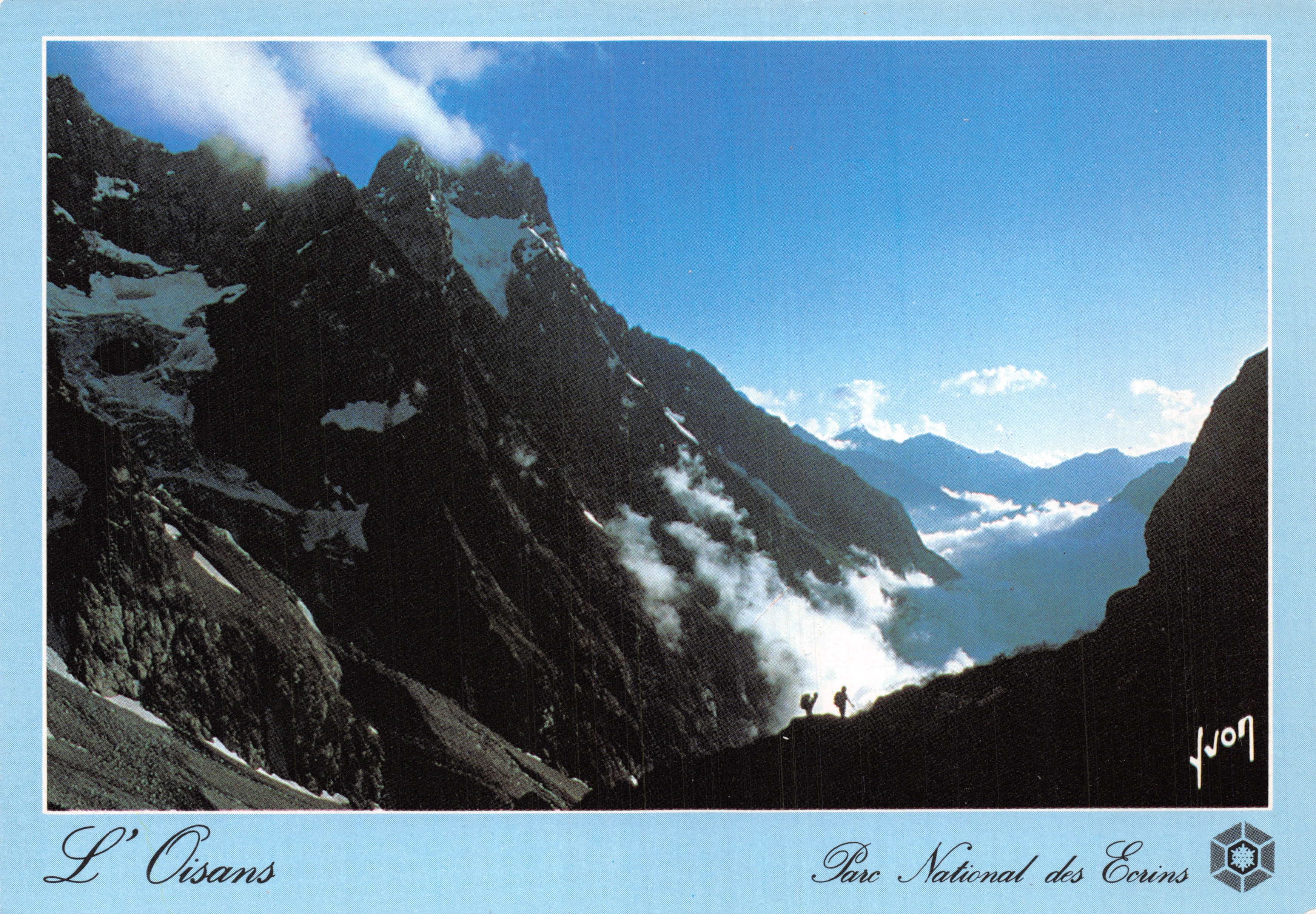 L'Oisans — vista panoramica del Parco Nazionale degli Écrins — editore Yvon