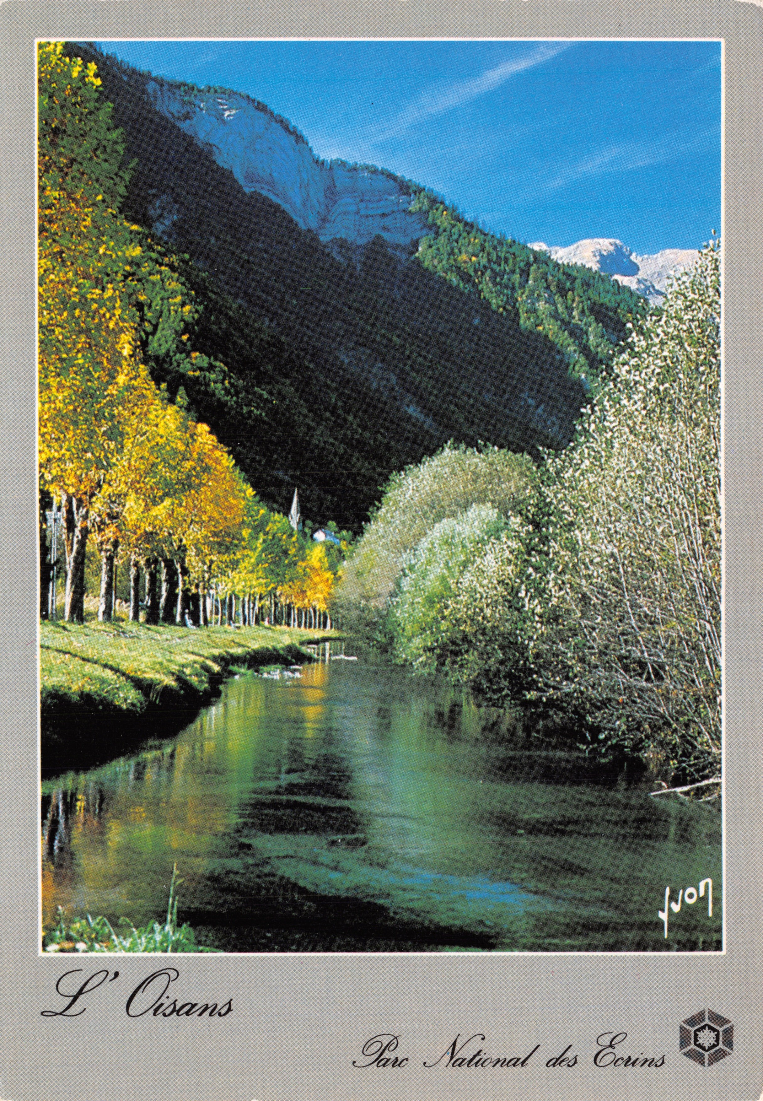 L'Oisans — vista del río en el Parque Nacional de los Écrins — editor Yvon