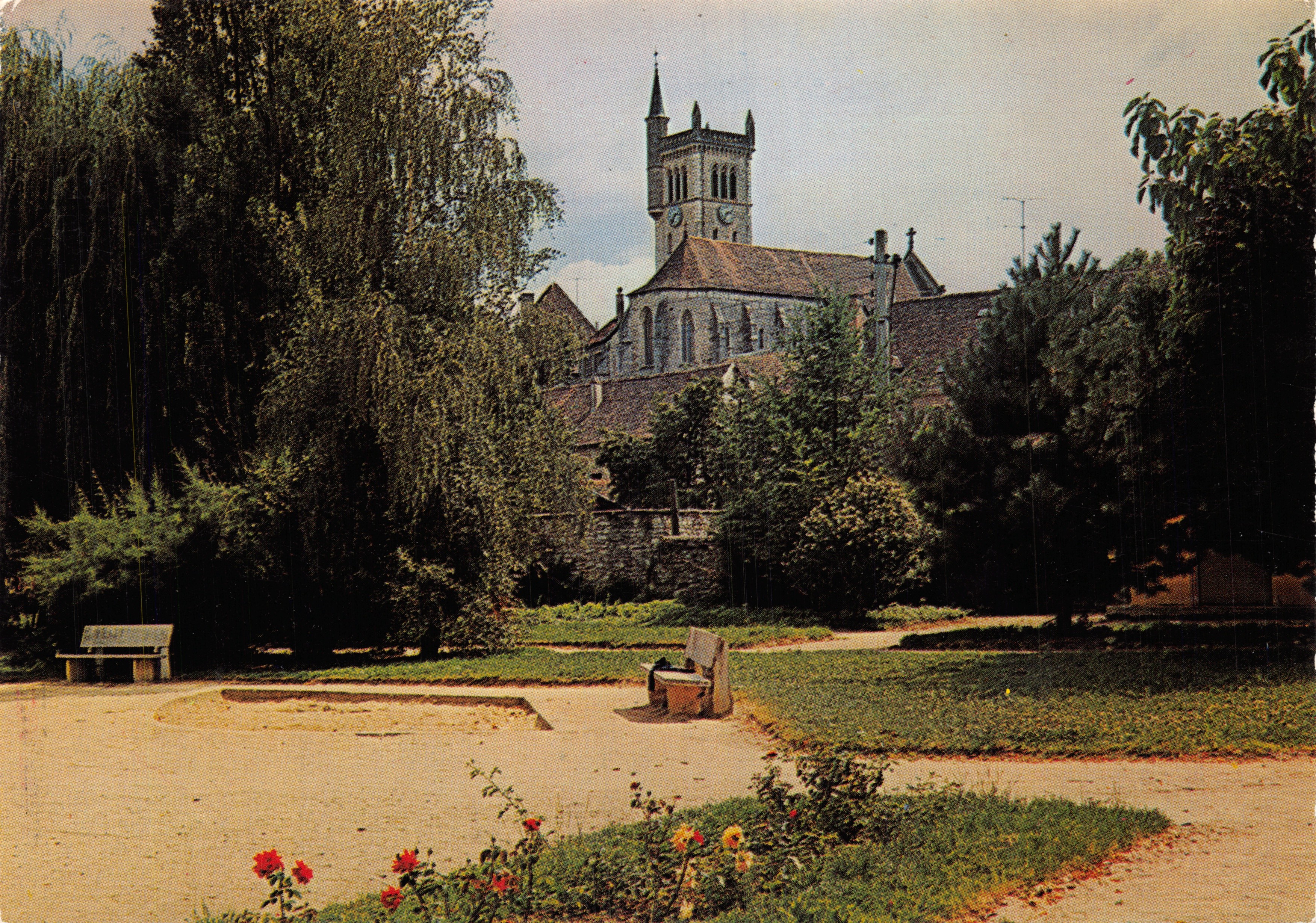 Rusignieu — El Parque y la Iglesia — Les Éditions J. Cellard