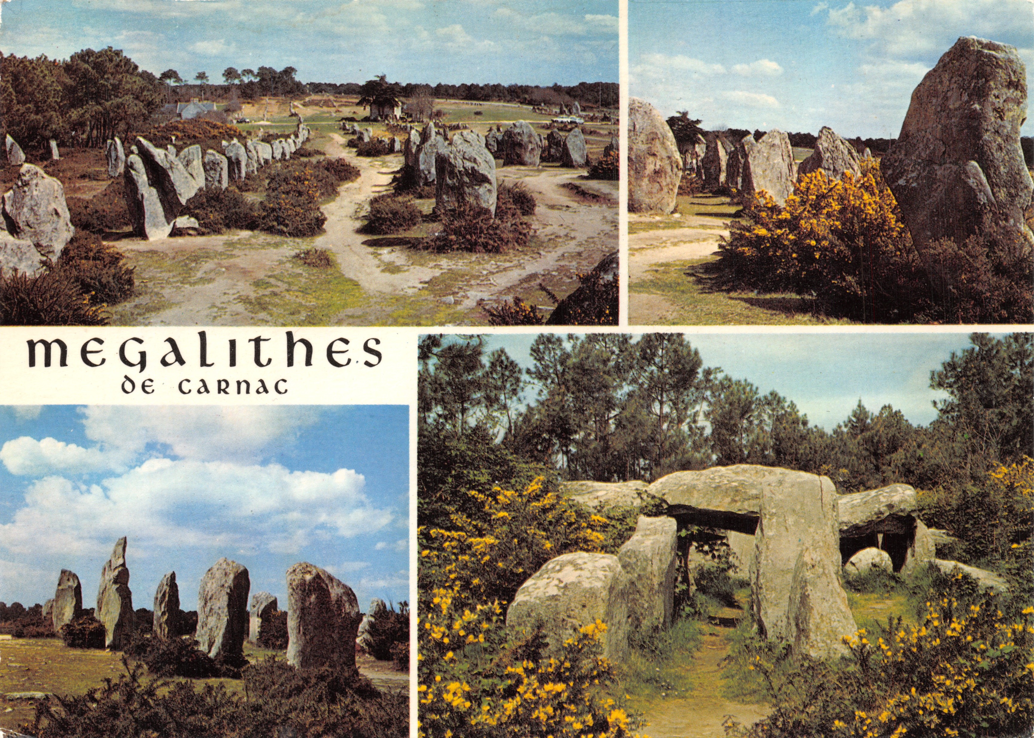 Mégalithes de Carnac — sites préhistoriques en Bretagne — éditeur BELLES ÉDITIONS DE BRETAGNE