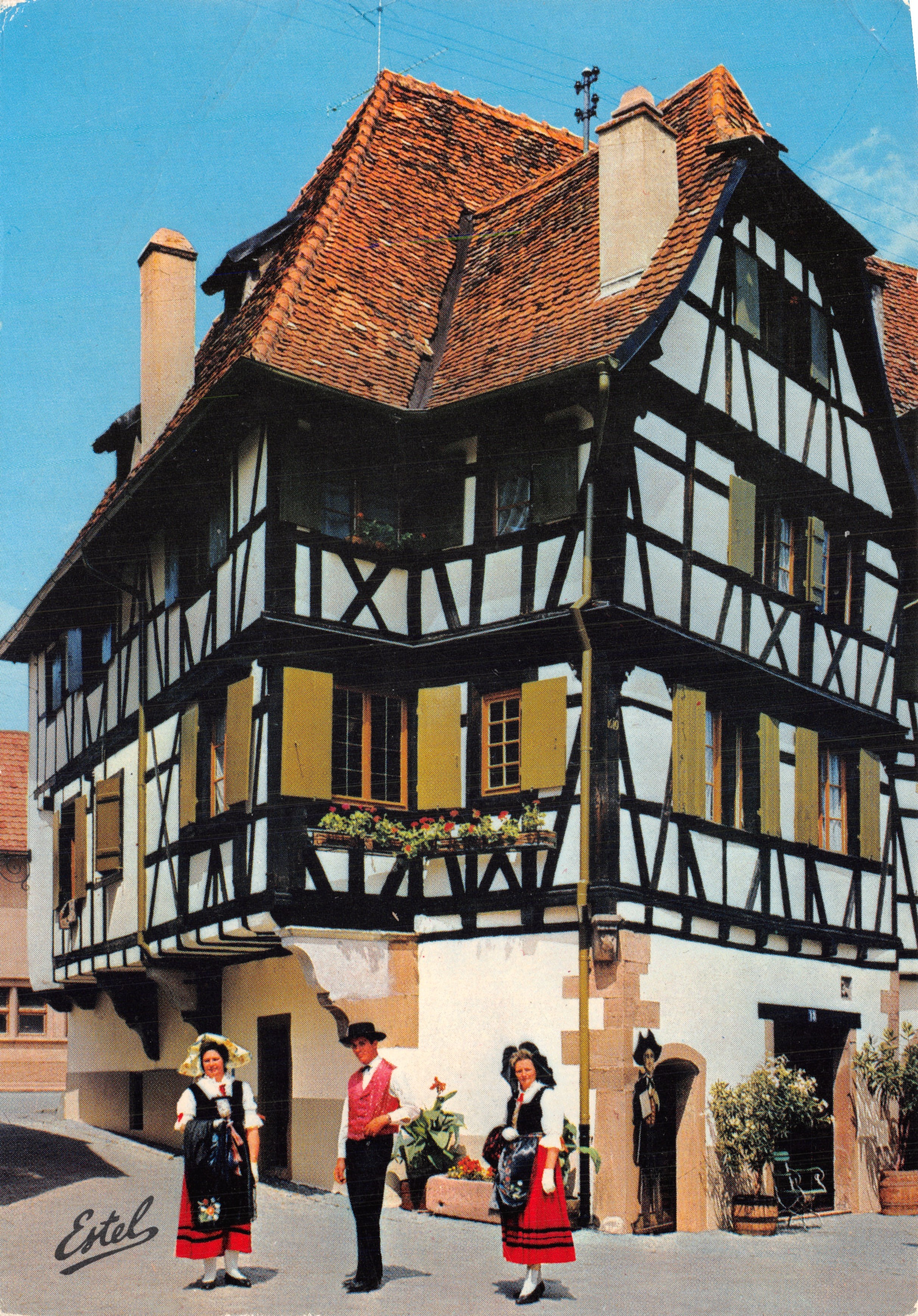 Étel - Maison à colombages — éditeur Estel, n° 45