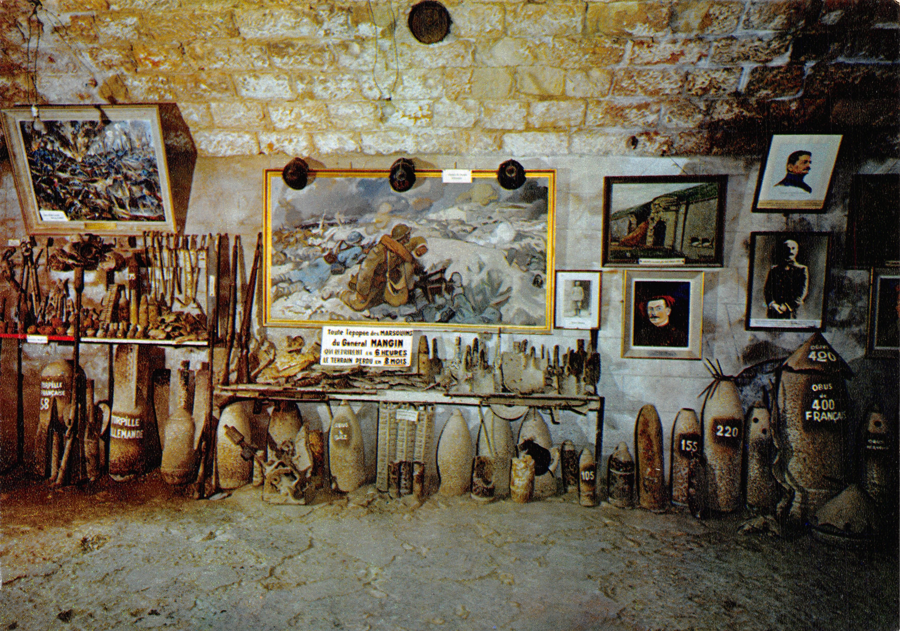 Musée du Fort Douaumont — Salle des témoignages de la bataille de Verdun — Éditions du Fort de Douaumont
