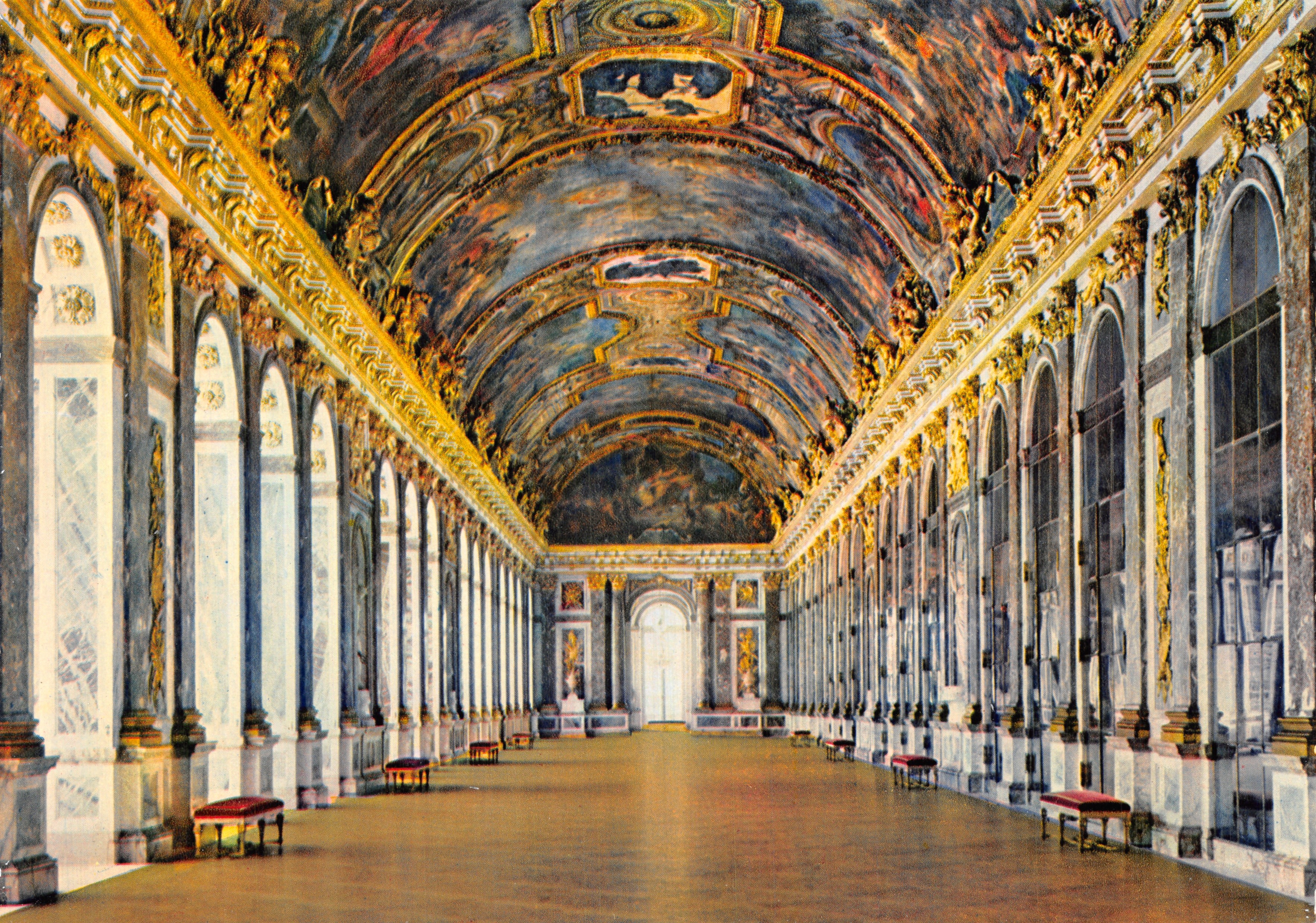 Galleria dei Specchi — Palazzo di Versailles — Éditions ÉPIC, Paris