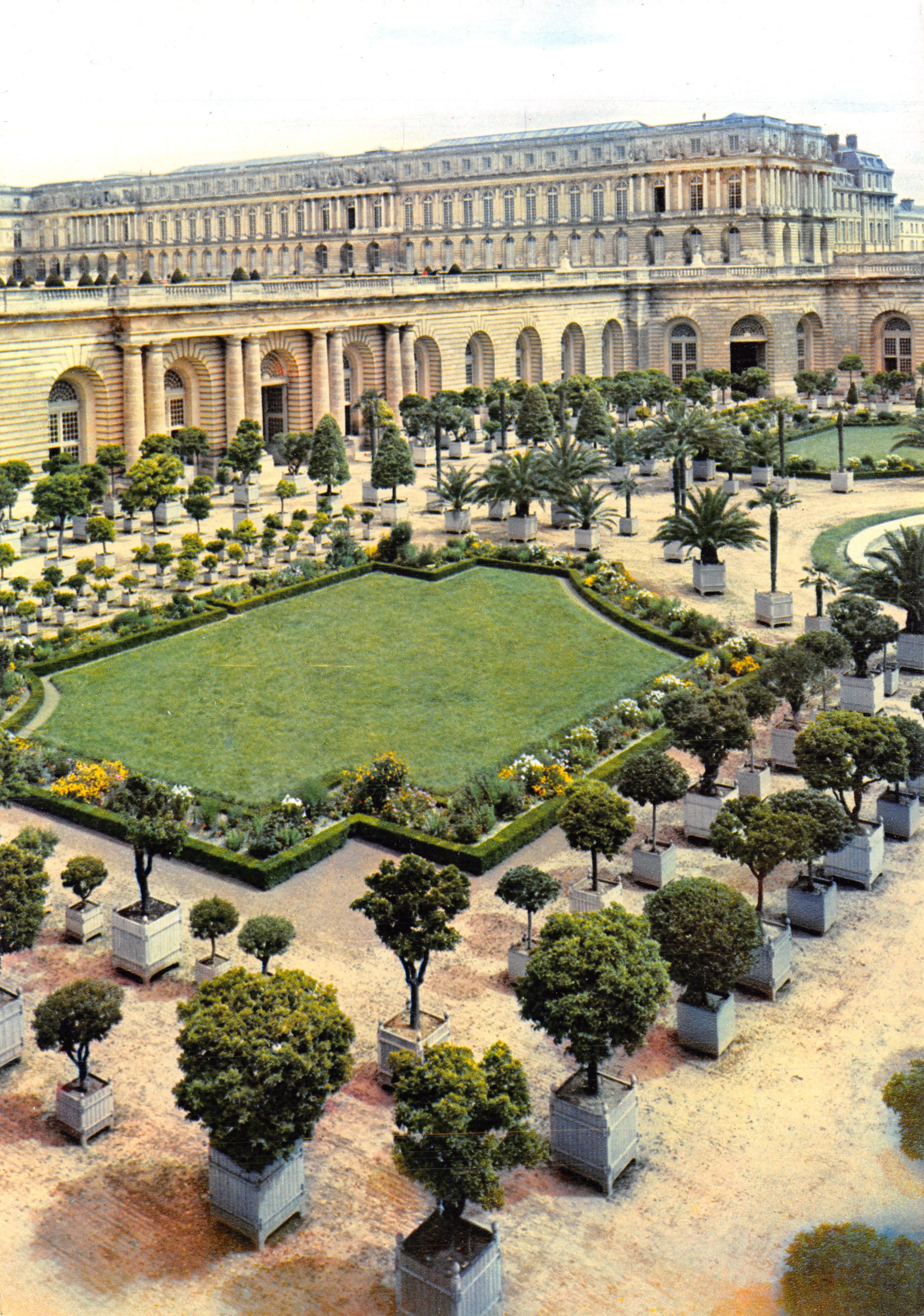 Castello di Versailles — Orangerie e Aile dei Principi o del Mezzogiorno — Éditions ÉPIC, Paris