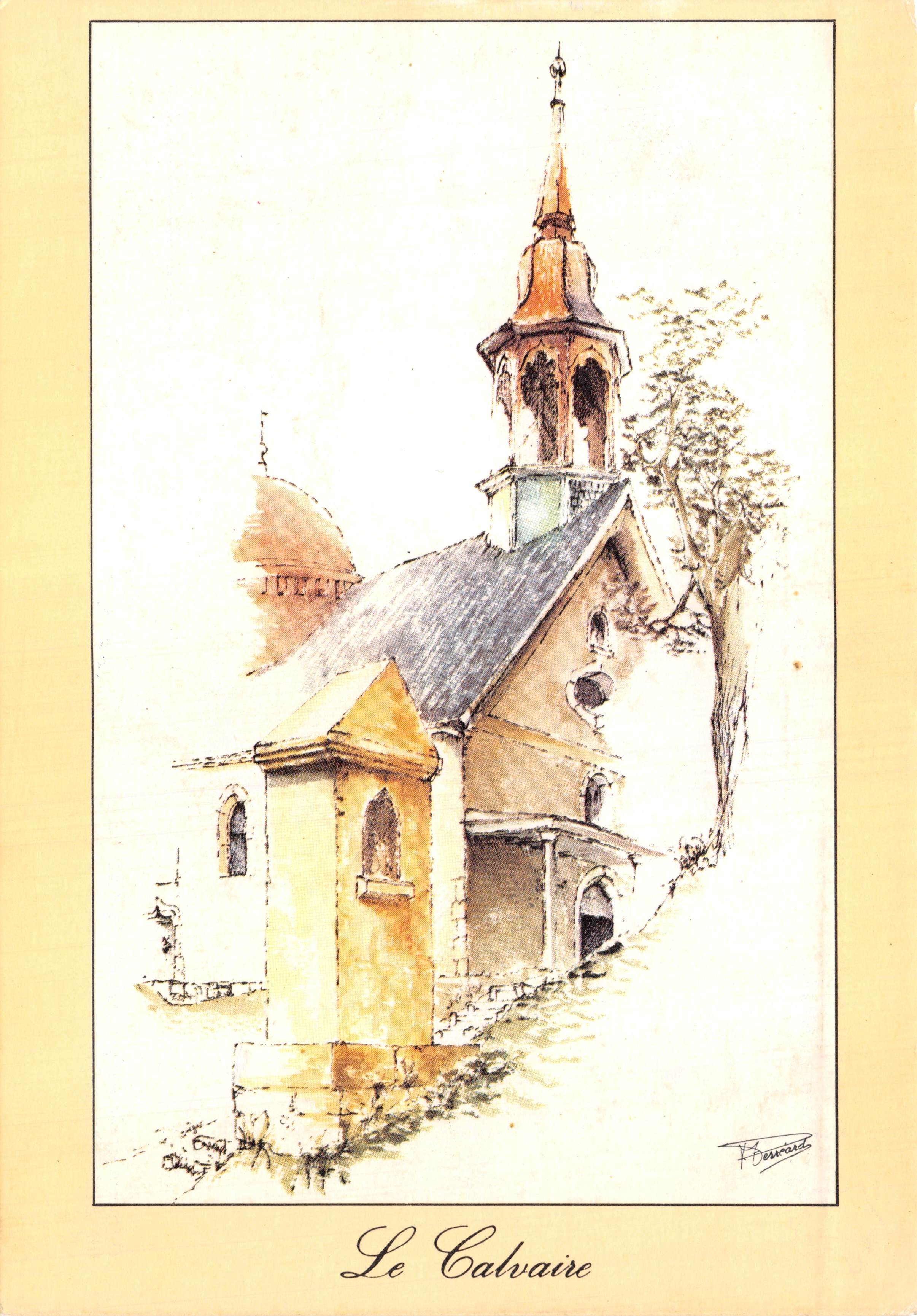 El Calvario — editor Images Pittoresques Savoyardes, n.º F.92714