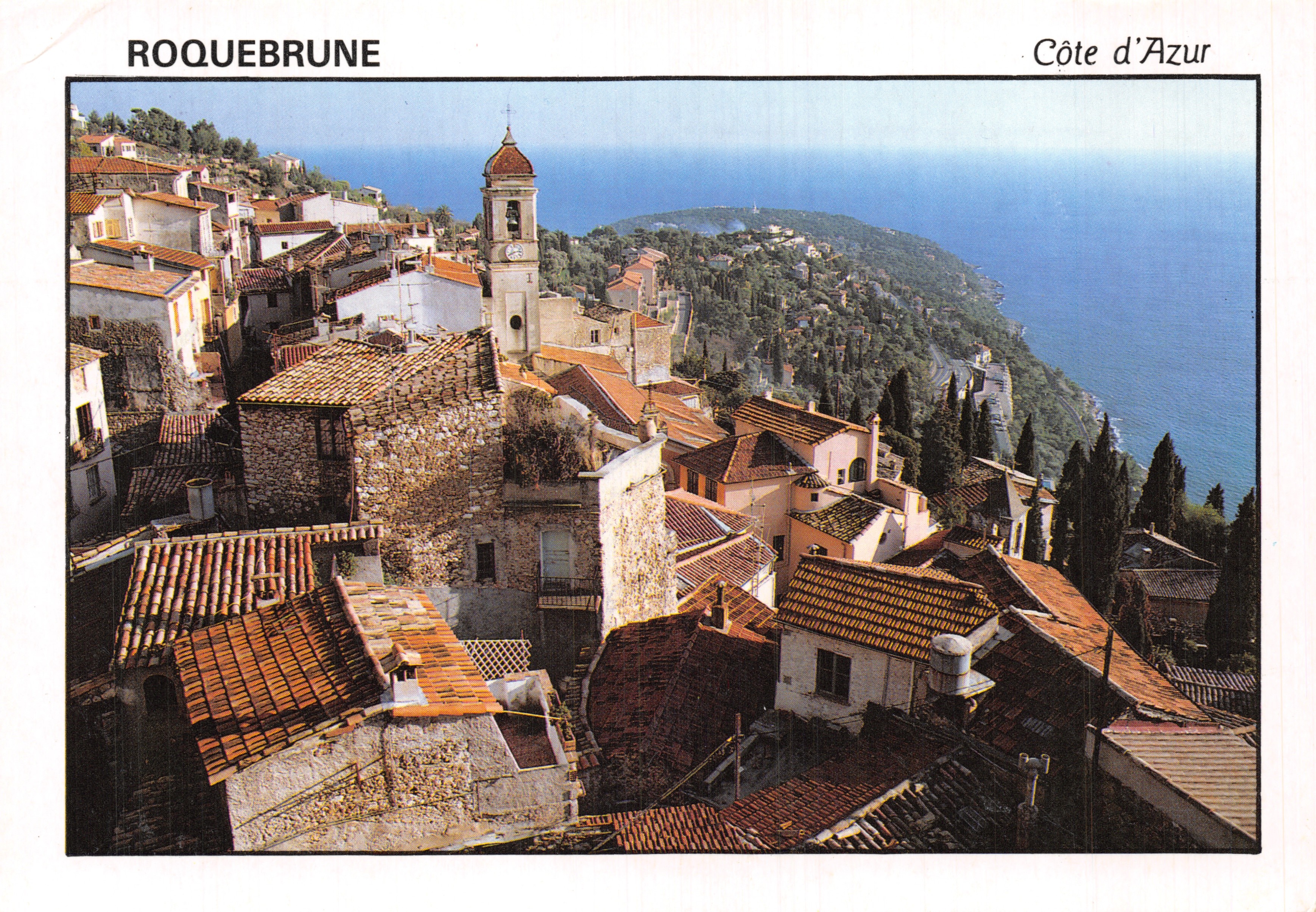 Roquebrune — vista generale — FISA I.G., Palaudarias, 26 - Stampa spagnola
