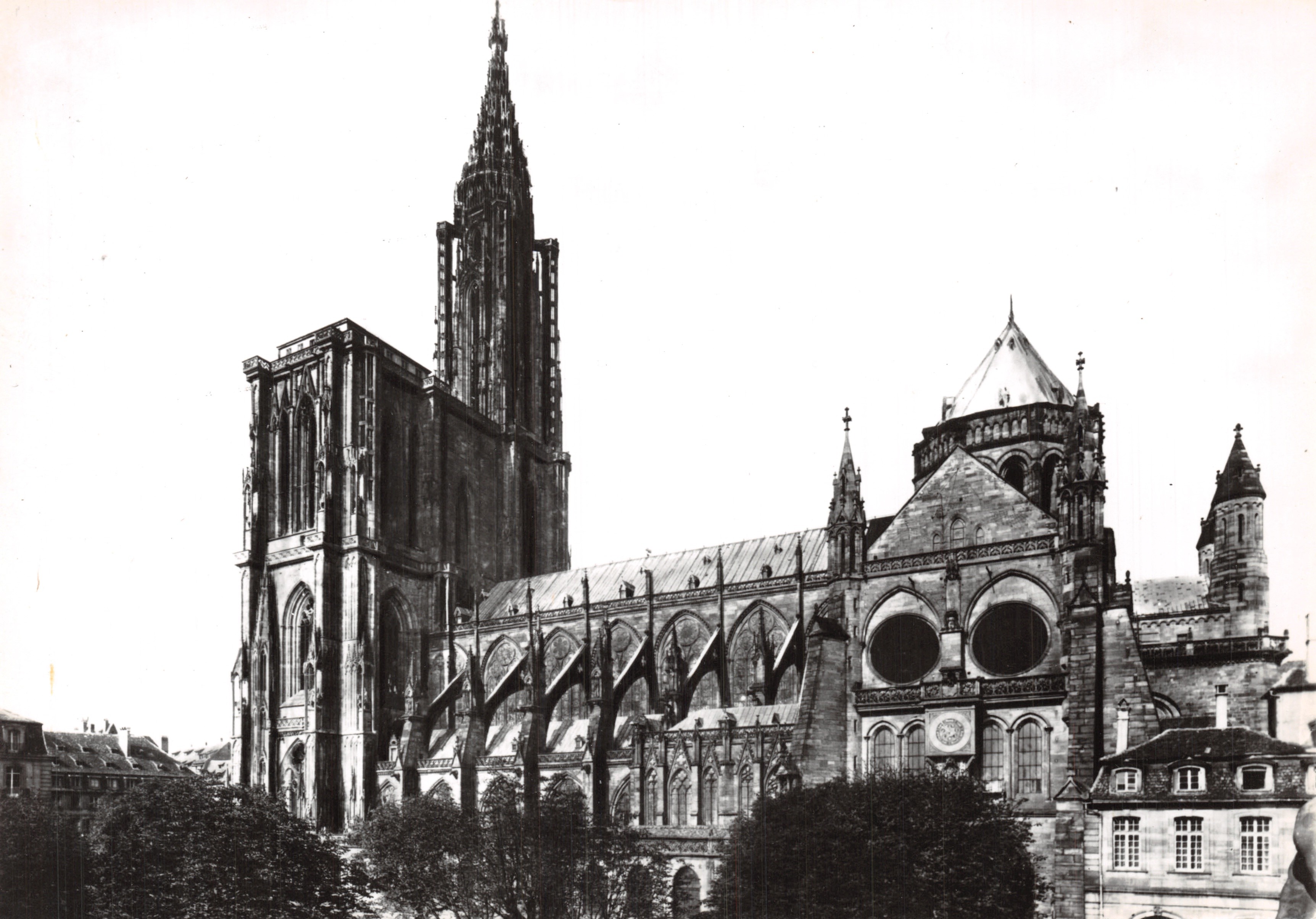 Strasbourg — Kathedraal — Zuidkant — Éditions Drussel