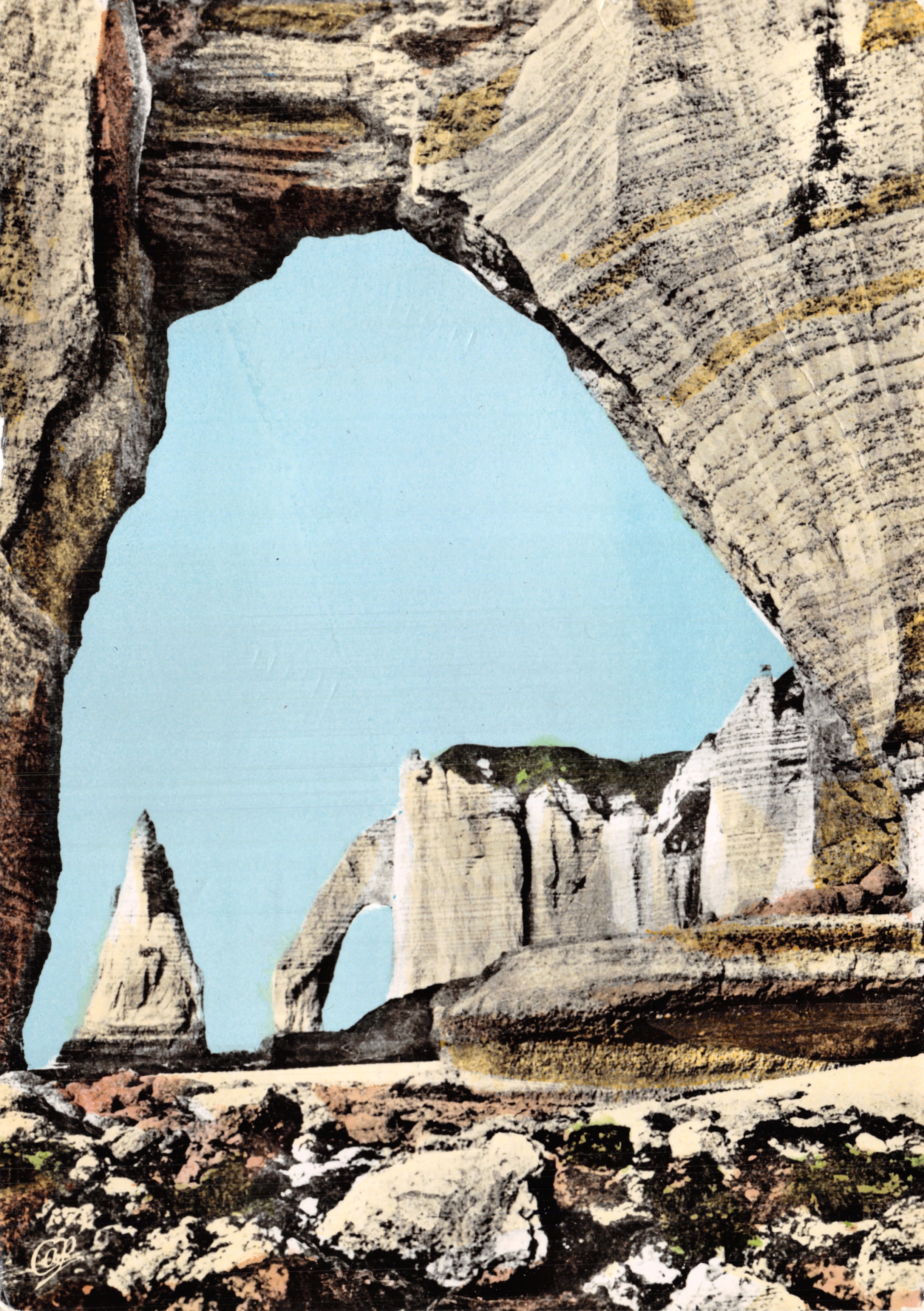 Etretat — La Porte d'Aval et l'Aiguille — Cie des Arts Photomécaniques