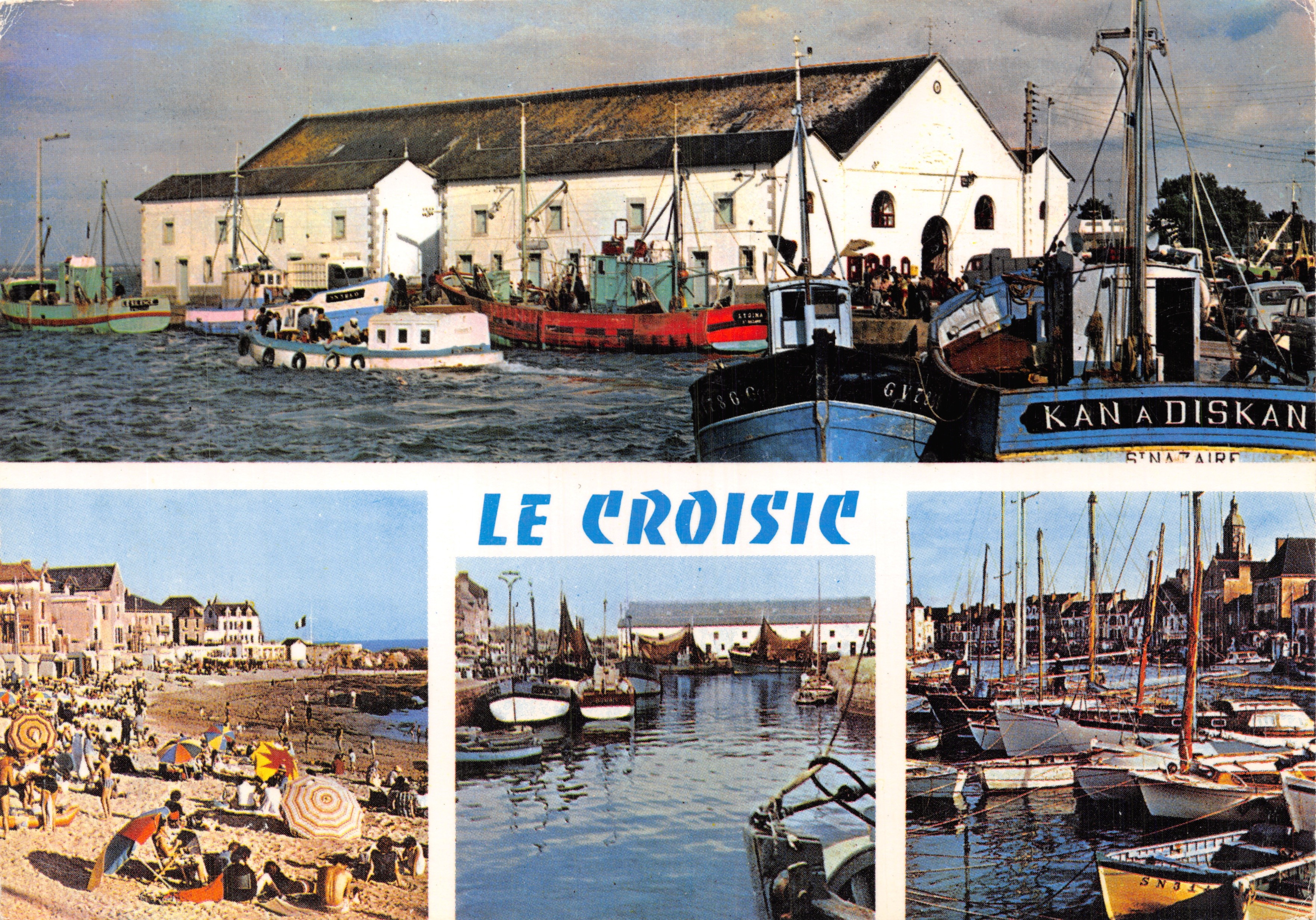 Le Croisic — port et plage — Édition d'Art JACK (Côtes-du-Nord) n°799