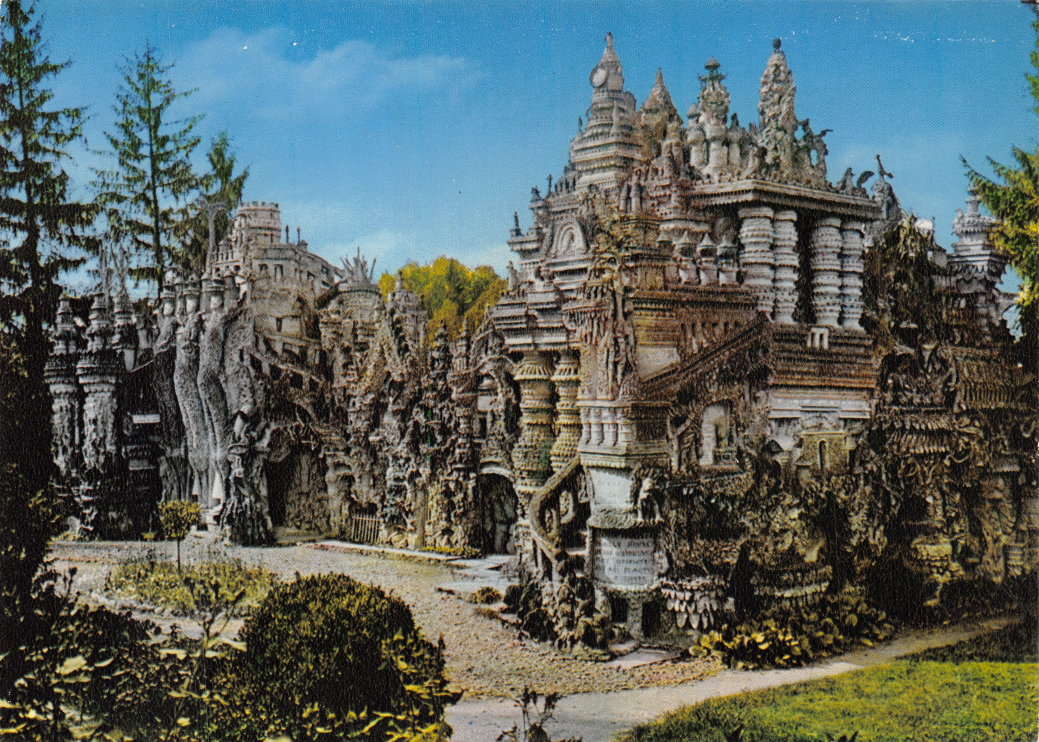 Haüterives (Drôme) — Palais Idéal — Vue générale, éditeur Imprimeur Combier, n° 36-000