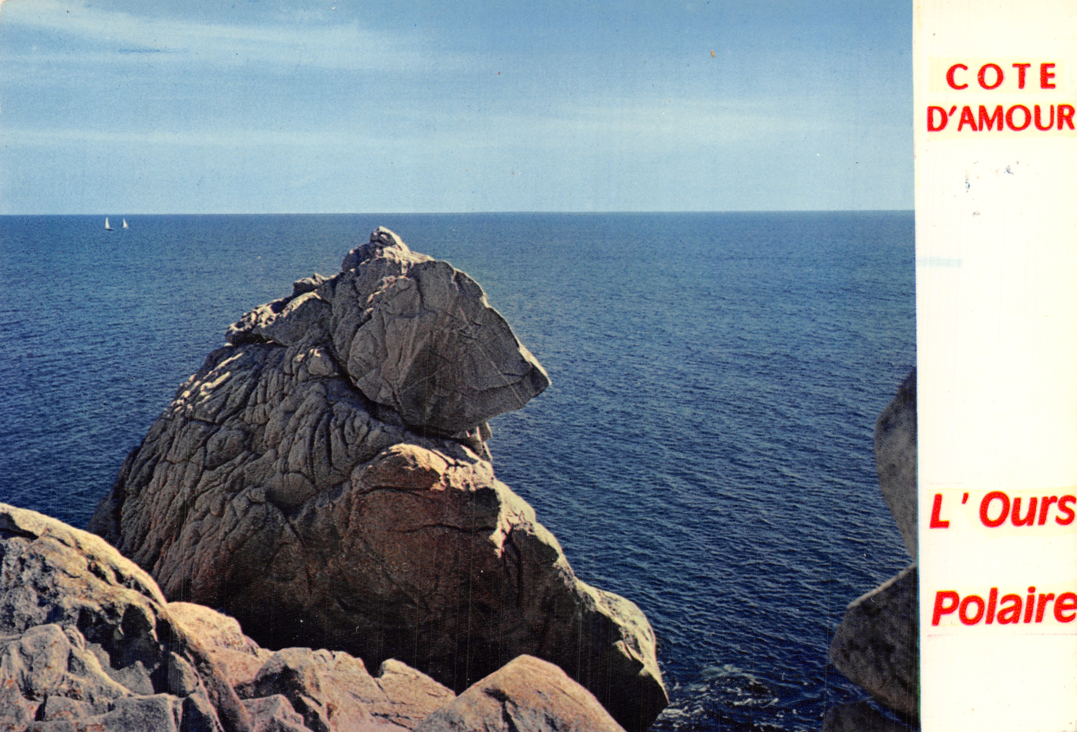 Côte d'Amour — rocher L'Ours polaire — éditeur S.E.C.A. n° 44
