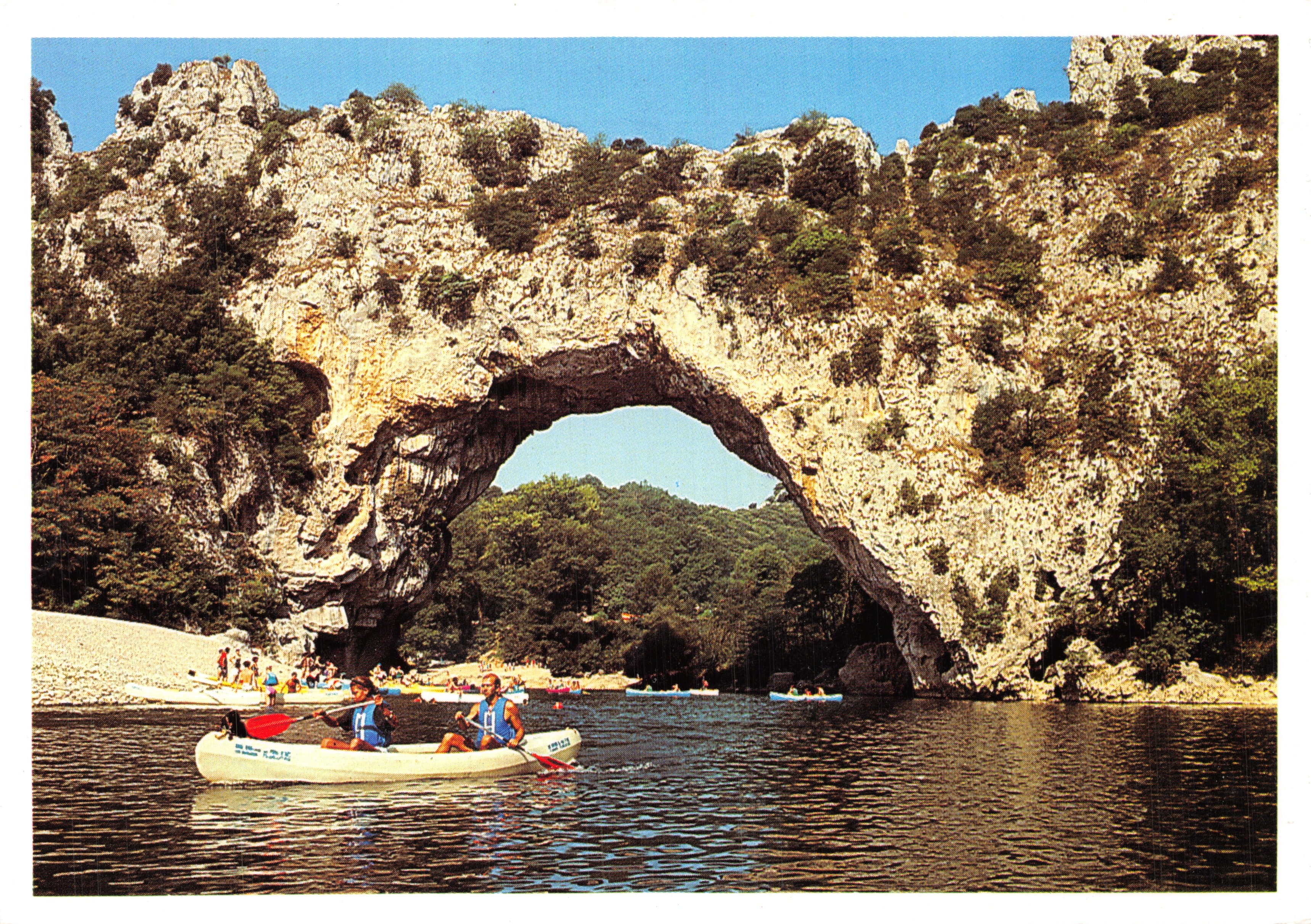 Pont d'Arc — natuurlijke boog over de Rhône — Éditions de l'Économie