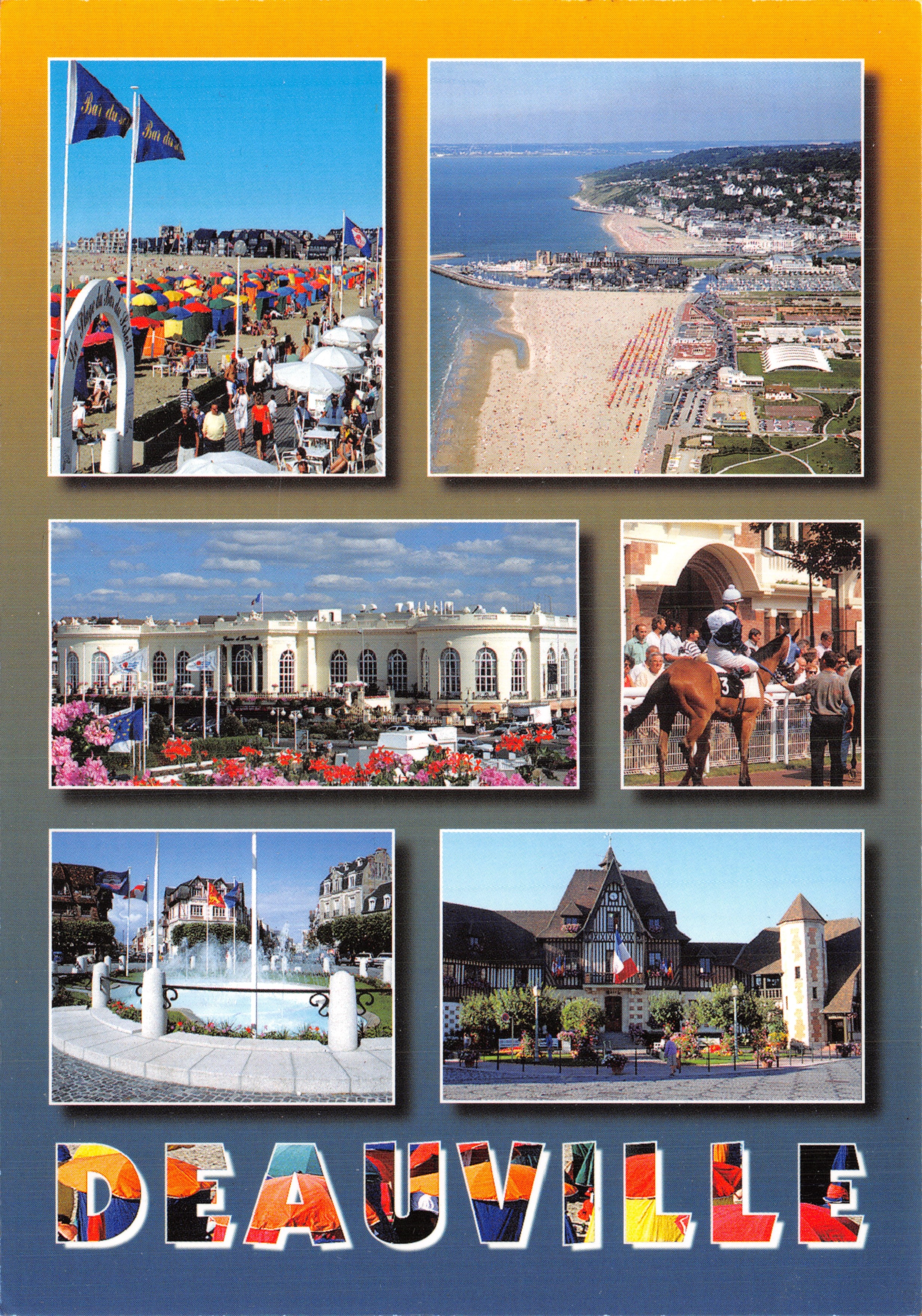 Deauville — vue panoramique et monuments — Éditions Normandes