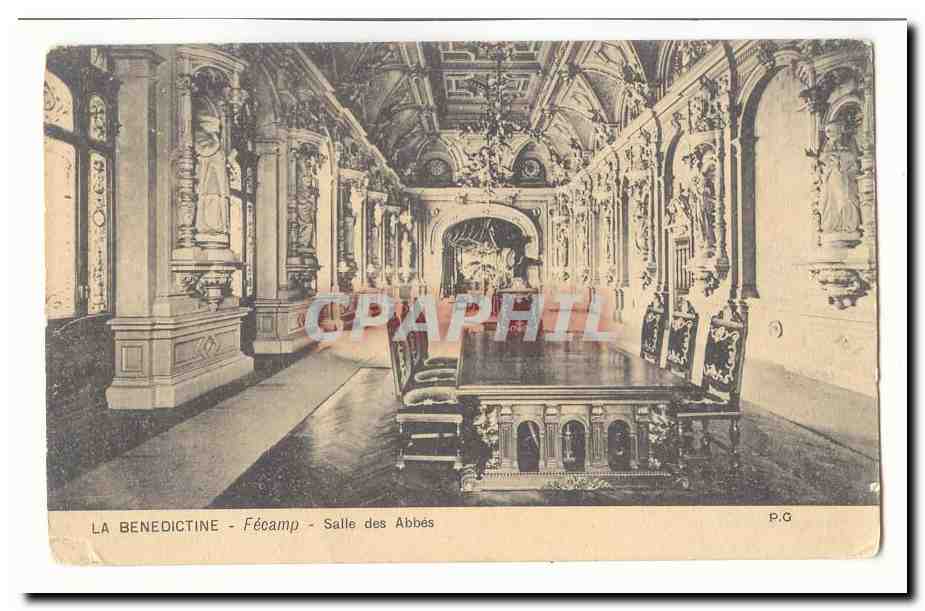 La Benedictine - Fécamp - Salle des Abbés — P.G.