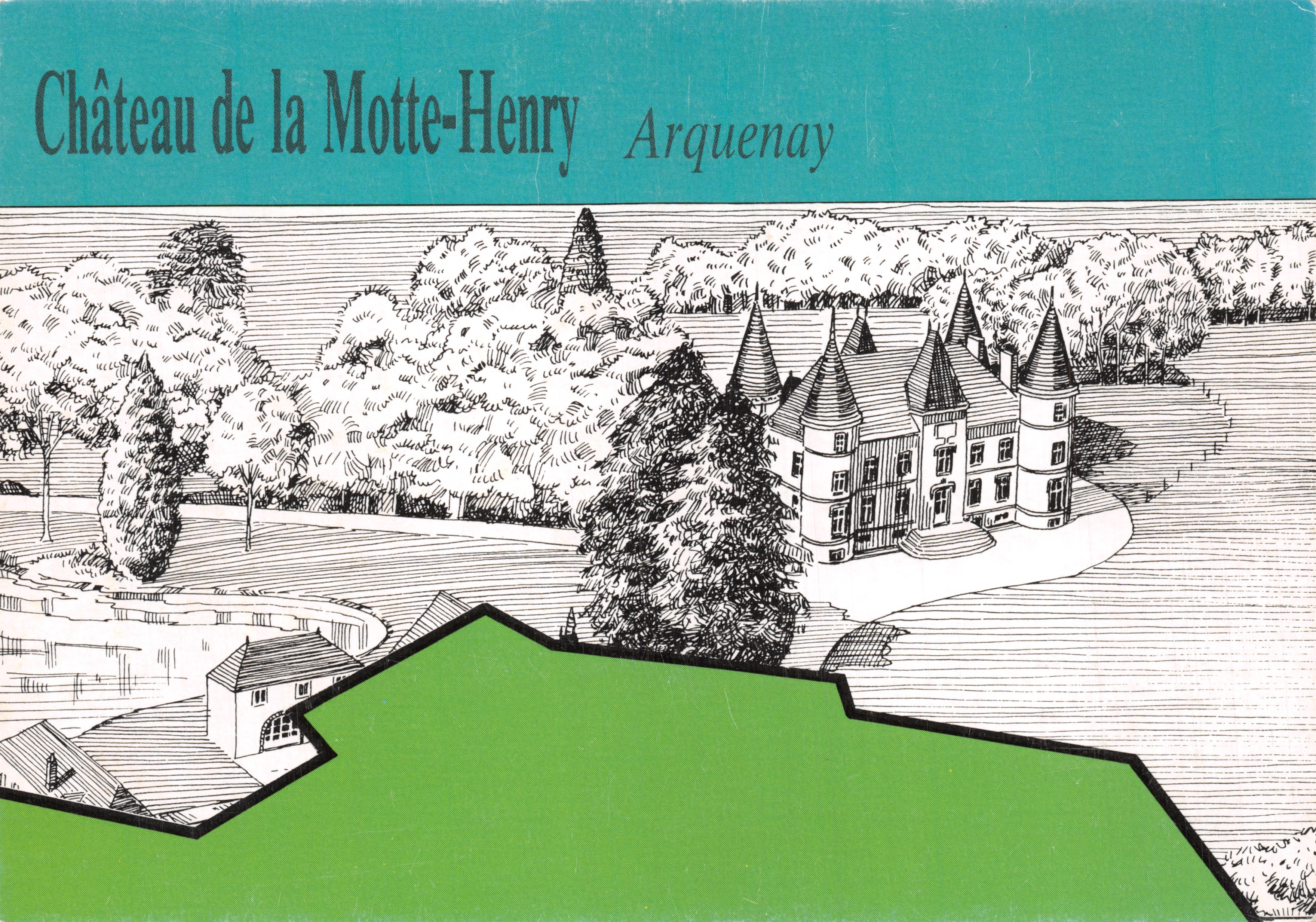 Castillo de la Motte-Henry — Arquenay — editor CPN 190