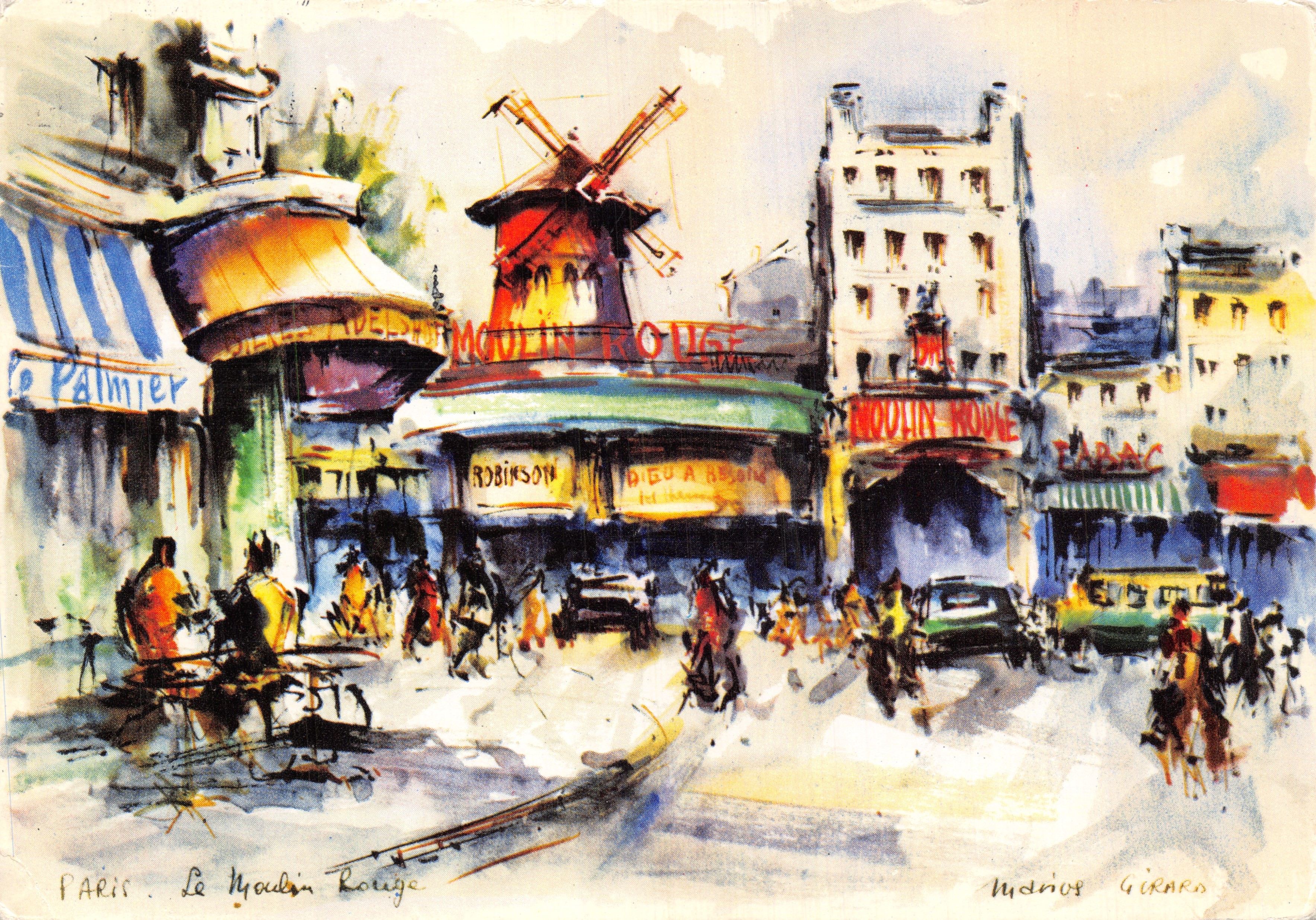 Parijs — Le Moulin Rouge — Uitgaven 'C'EST PARIS