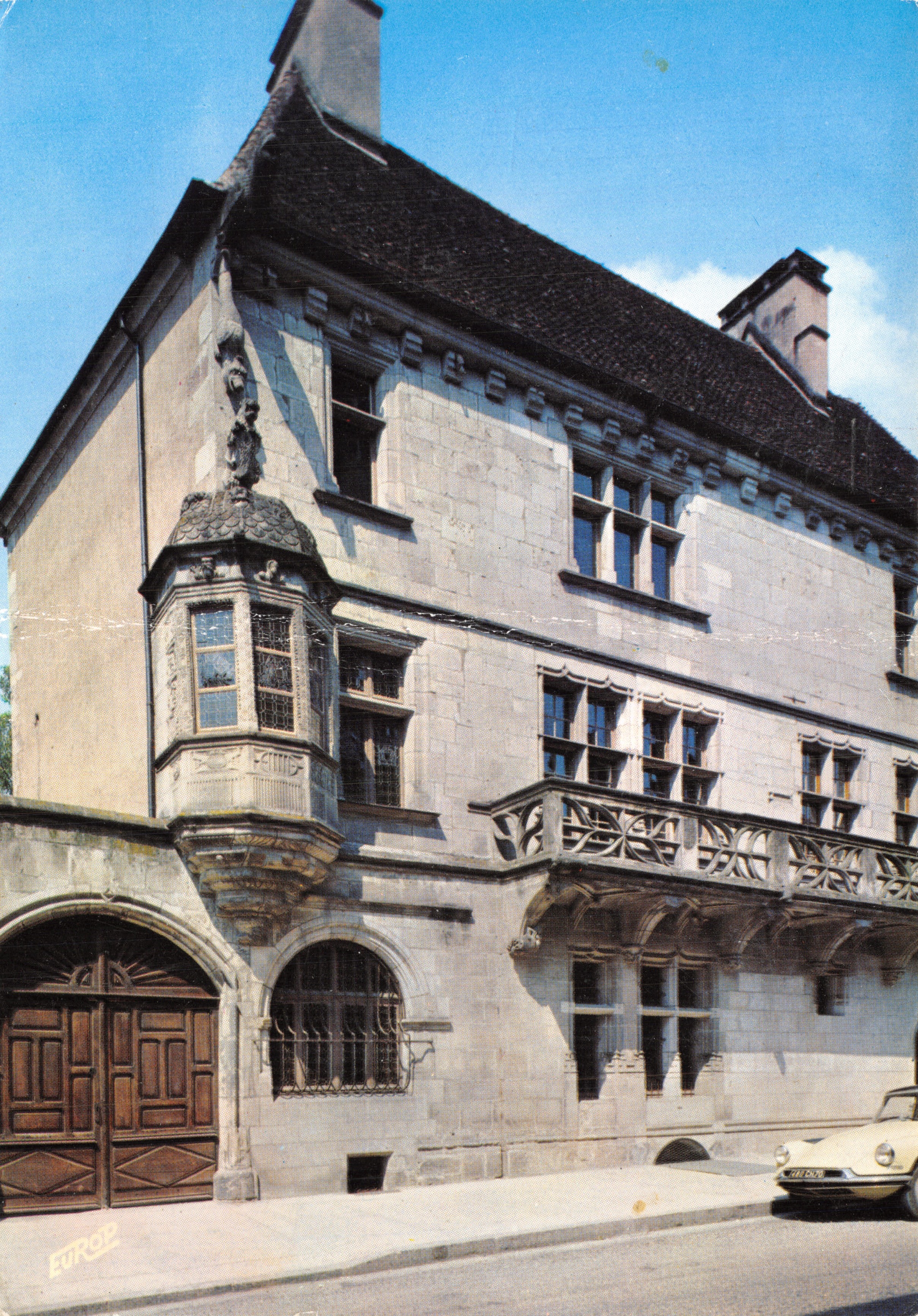 L'Hôtel du Cardinal Jouffroy — façade historique avec tourelle et balcon — Édition de l'Europe, n° 7782
