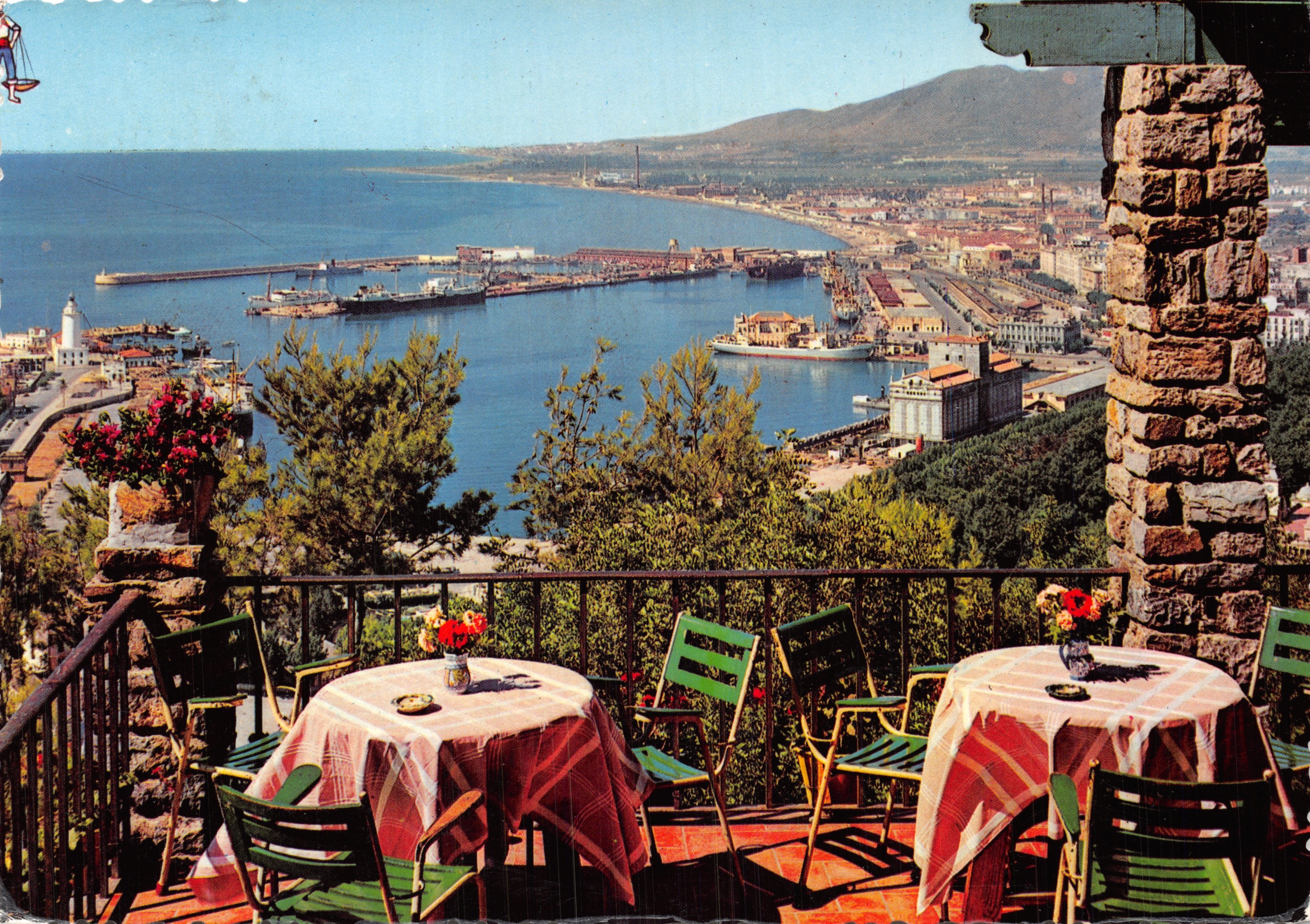 Malaga — vue partielle depuis Gibralfaró — éditeur Beascoa, n° 903