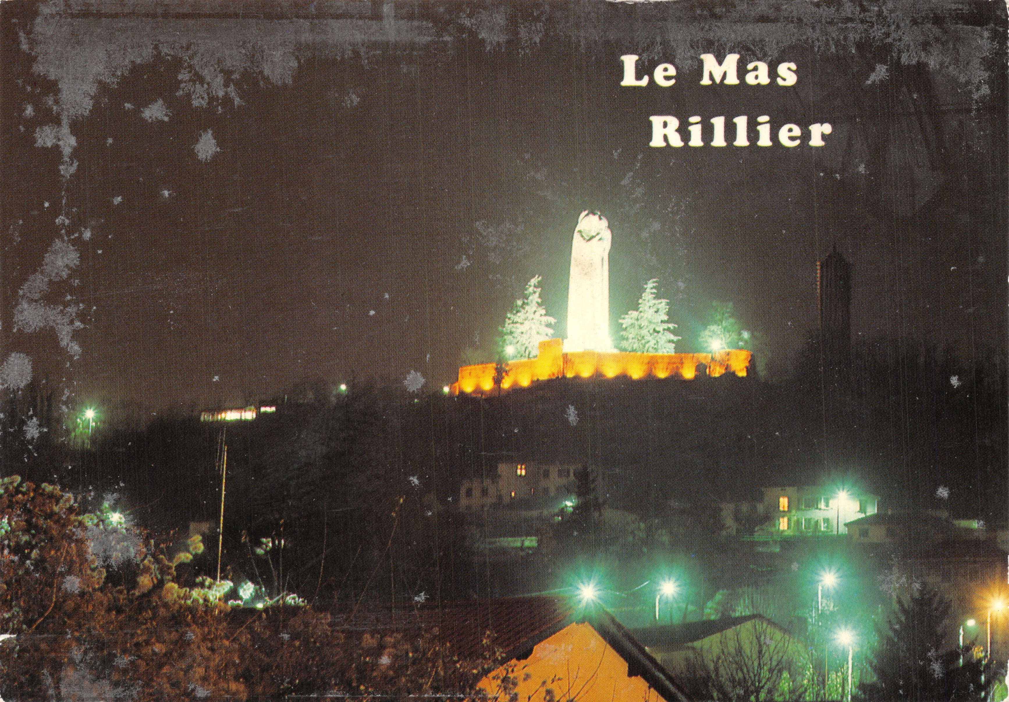 Le Mas Rillier — Santuario de Notre-Dame du Sacré-Cœur, estatua monumental de 39 m — Éditions Cellard