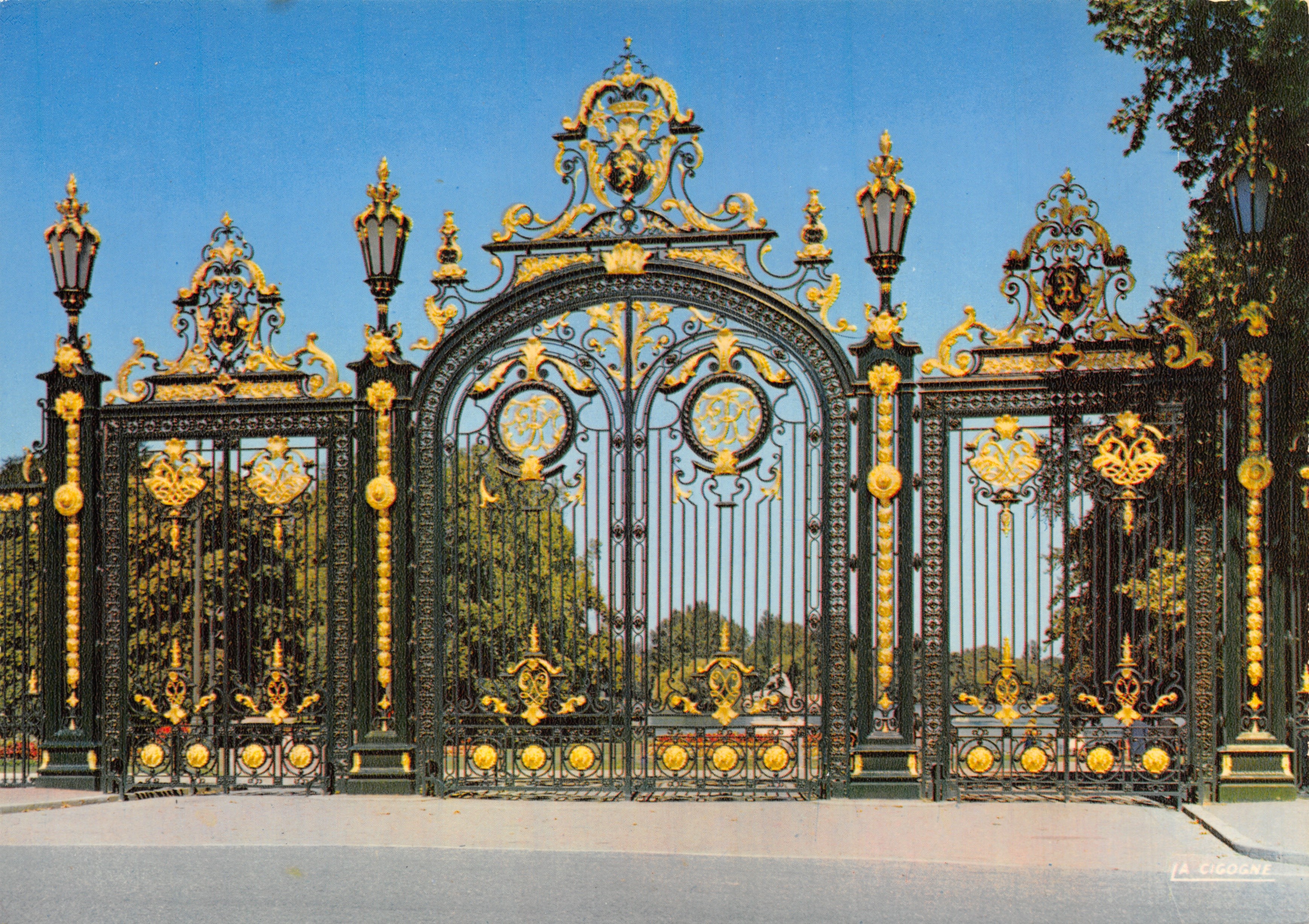 Puertas del Parc de la Tête d'Or — Lyon — editor La Cigogne