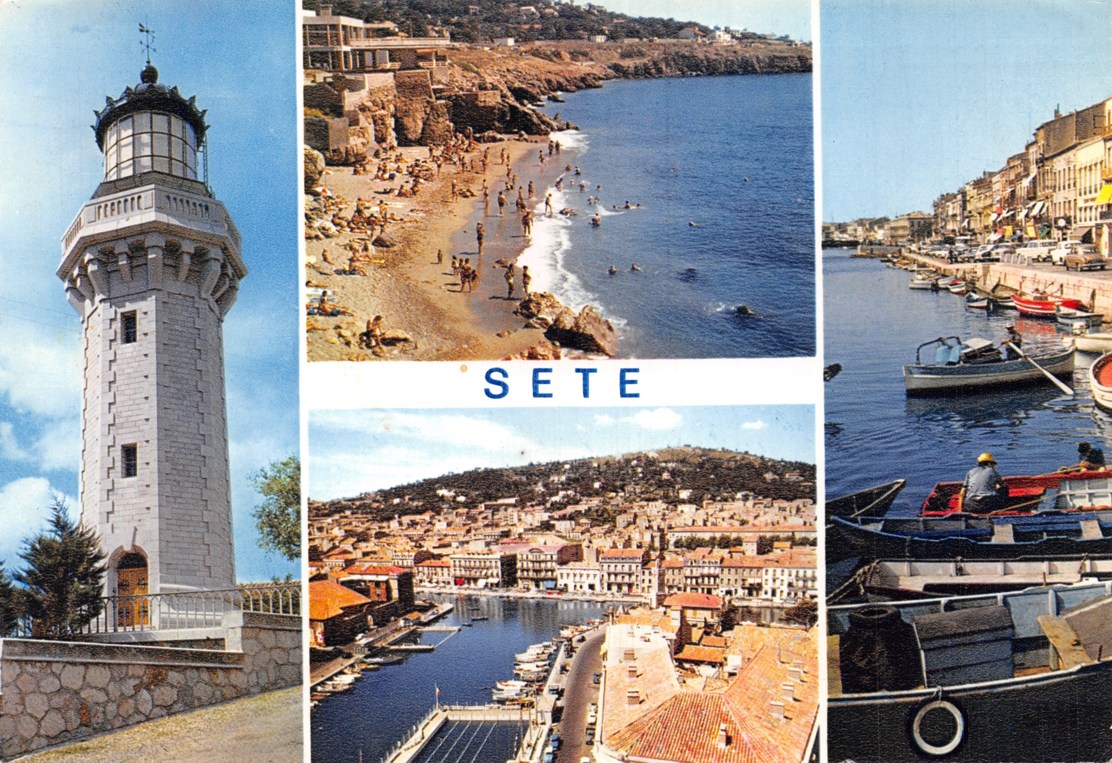 Sete — Phare, Corniche, Quais et Mont Saint-Clair — Éditions Modernes « Théojoie »