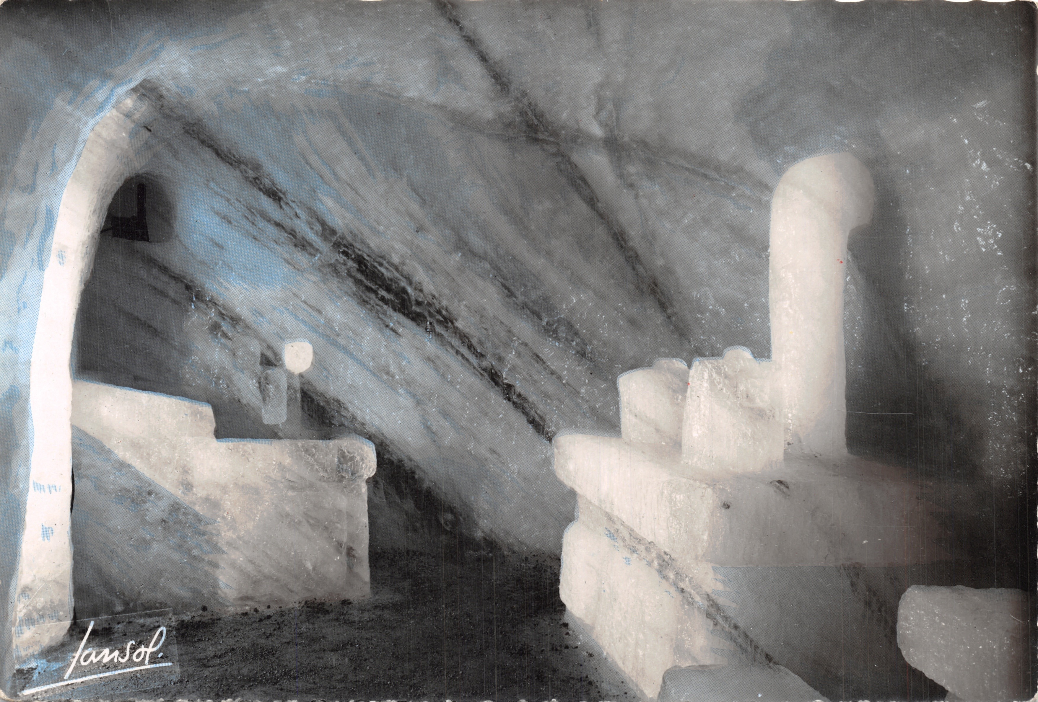 Chamonix-Mont-Blanc — La Grotte de la Mer de Glace, La Cuisine — Jansol, MG.9