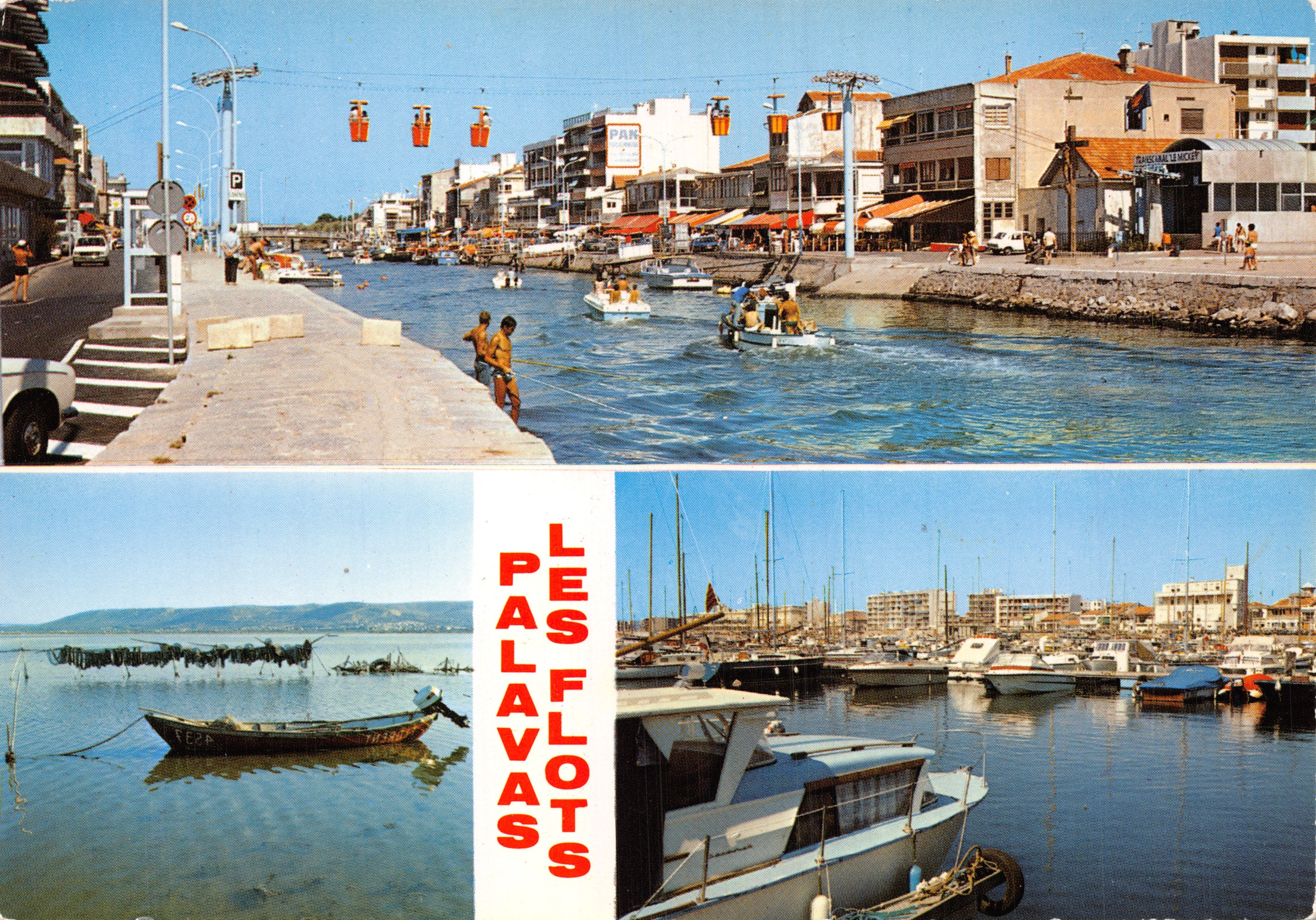 Palavas-les-Flots — Canal, estanques y puerto — Éditions D'Art Saint-Simon