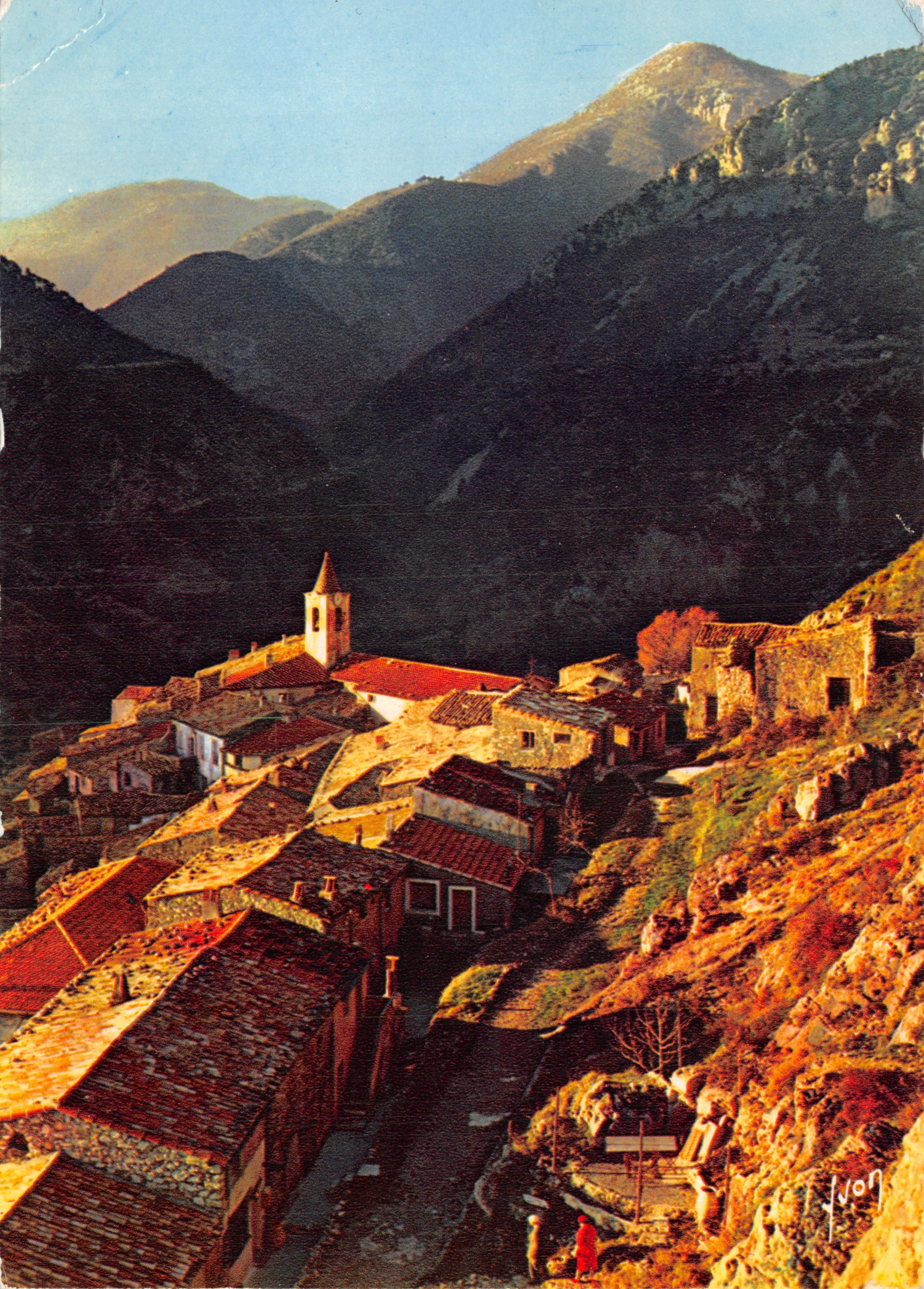 Sainte-Agnès — das höchste Küstenort in Europa — Verlag Editions d'art © by S.P.A.D.E.M. - Draegu