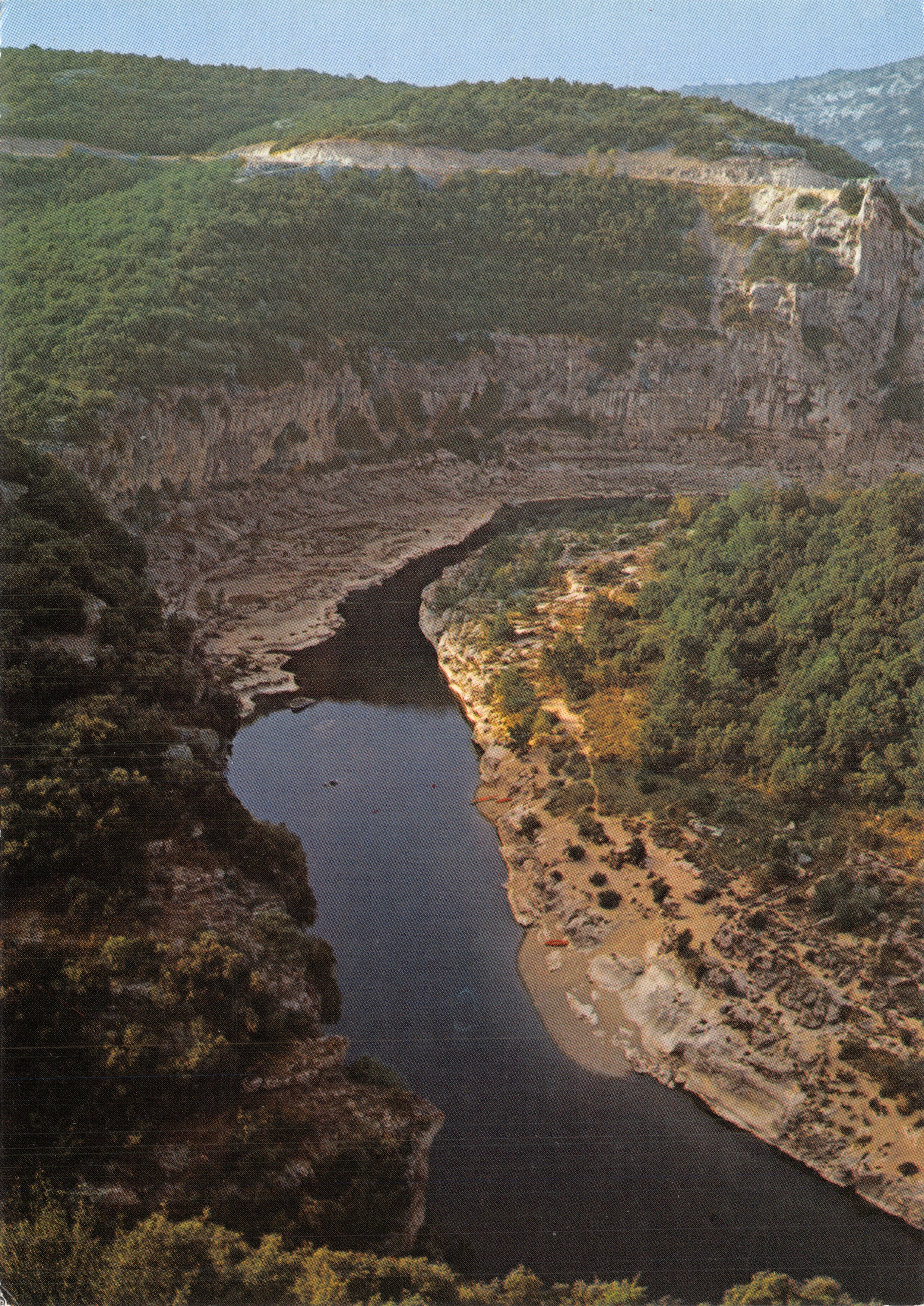 Le Gorges de l'Ardèche — Defilé — Società Éditions de France, n°23.847
