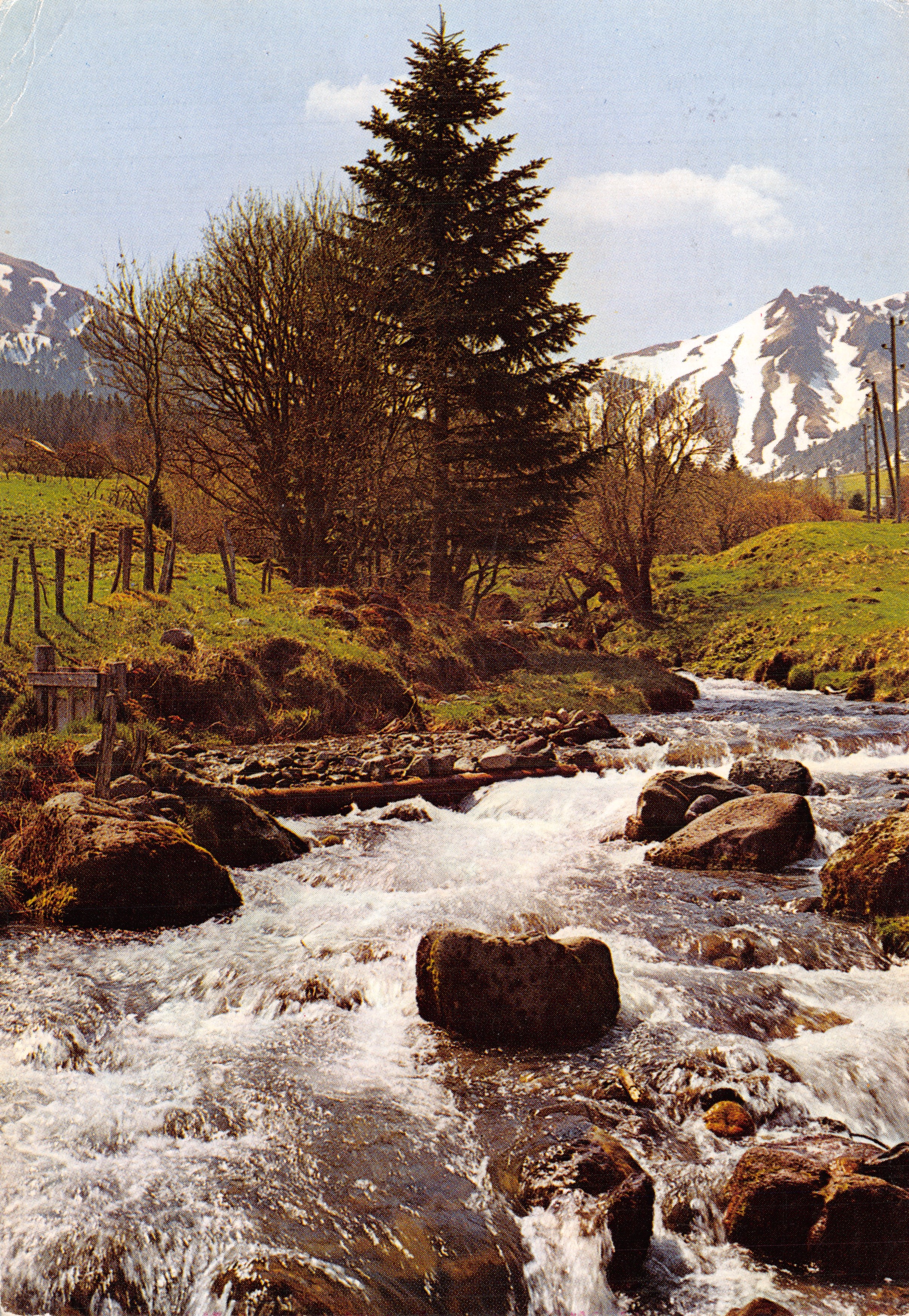 Le Sancy (alt. 1886 m.) en de Dordogne, in de lente — Éditions du LYS, n° A240