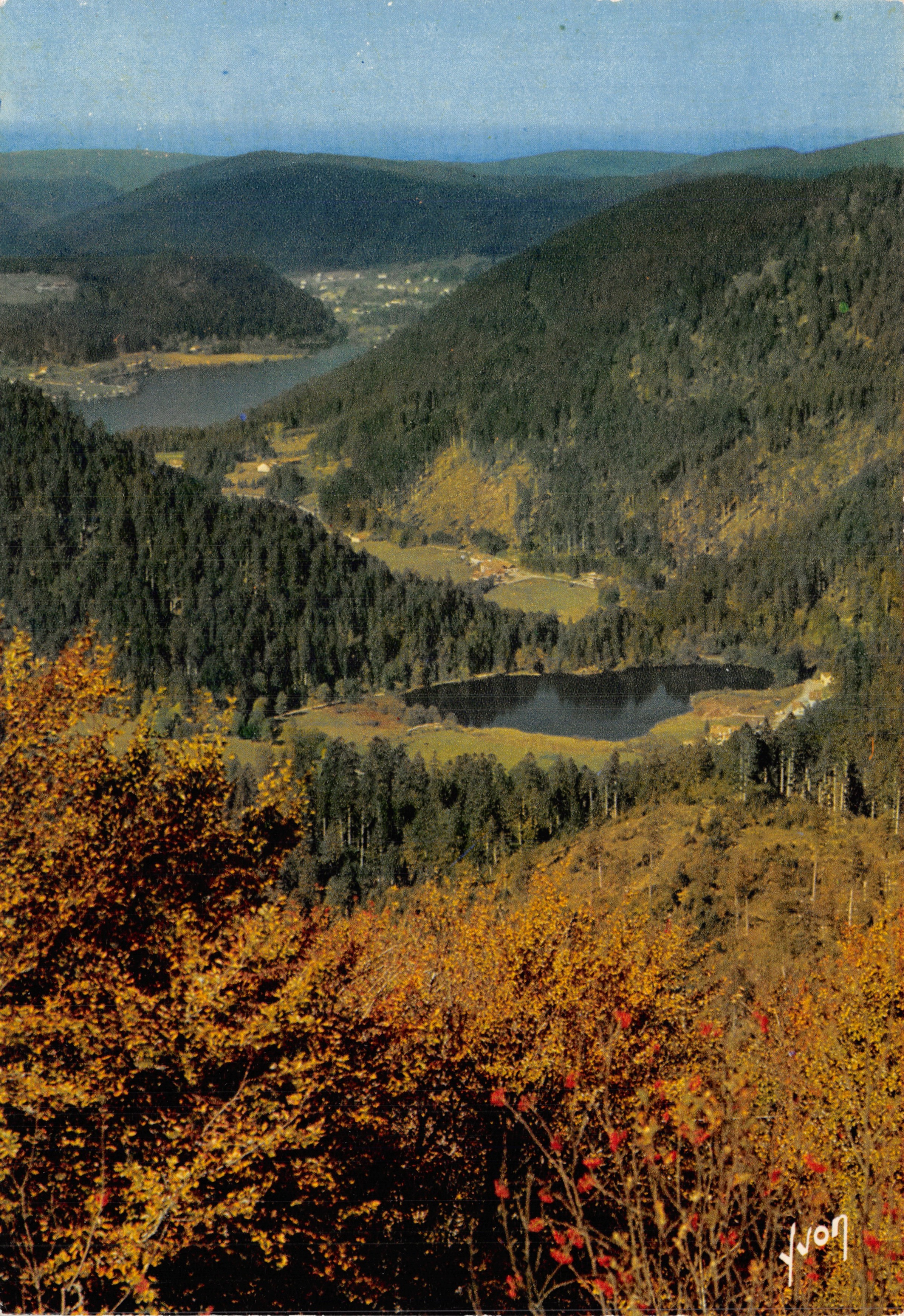 Les Hautes-Vosges — La Vallée des Lacs — éditeur Yvon, n° 10/8867