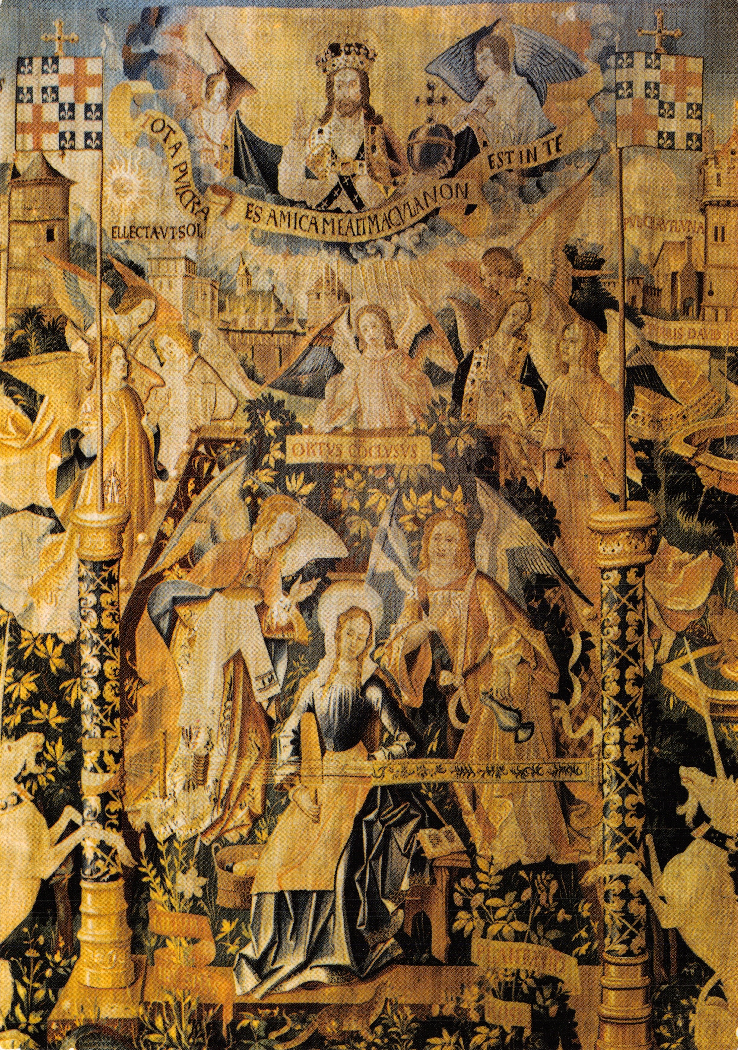 Cattedrale di Reims — Tappezzeria della Vergine: Vita della Vergine — Editions Moisenay-Le-Petit