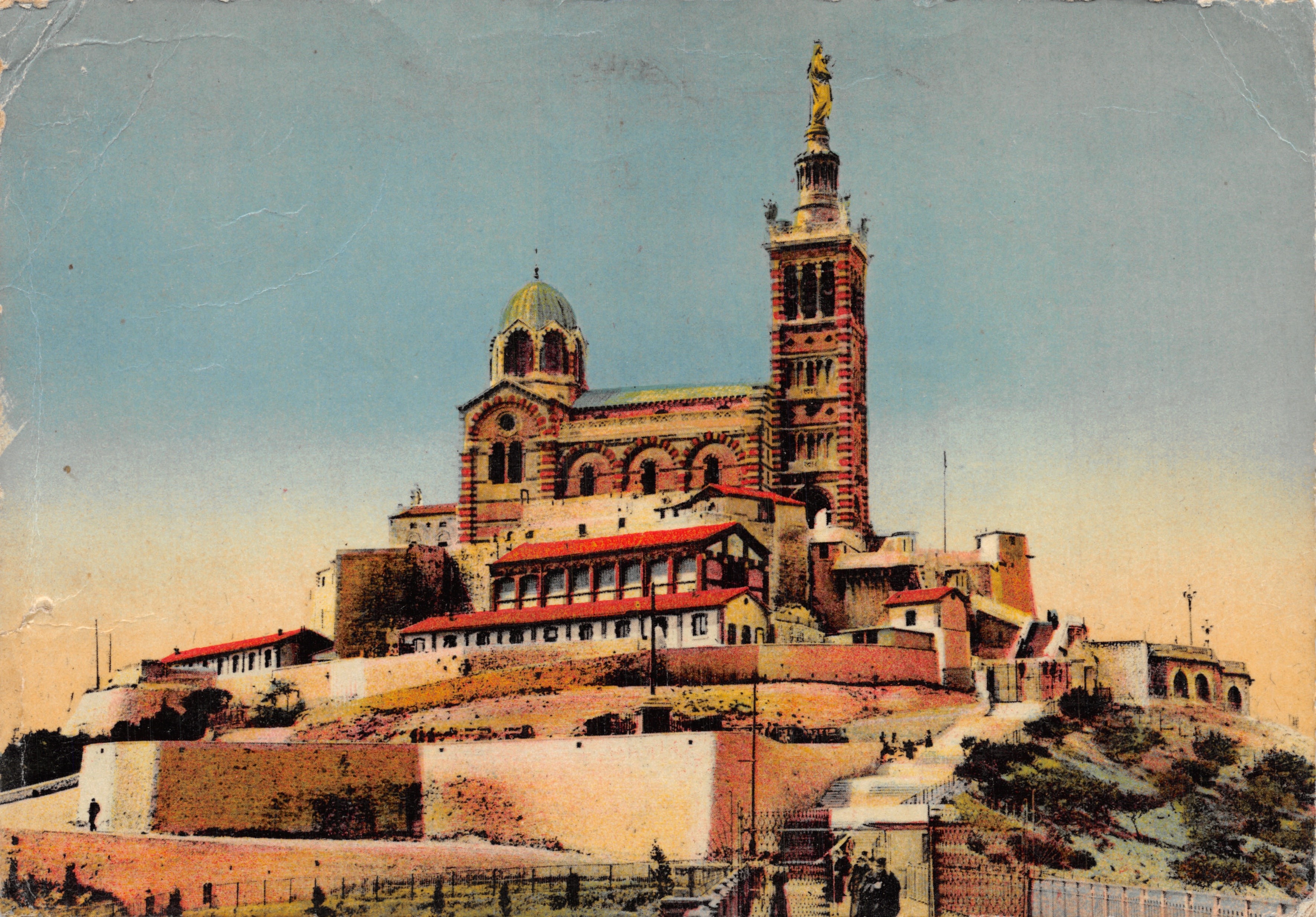 Marseille — Notre-Dame de la Garde — Édition La Glandevès, Marseille