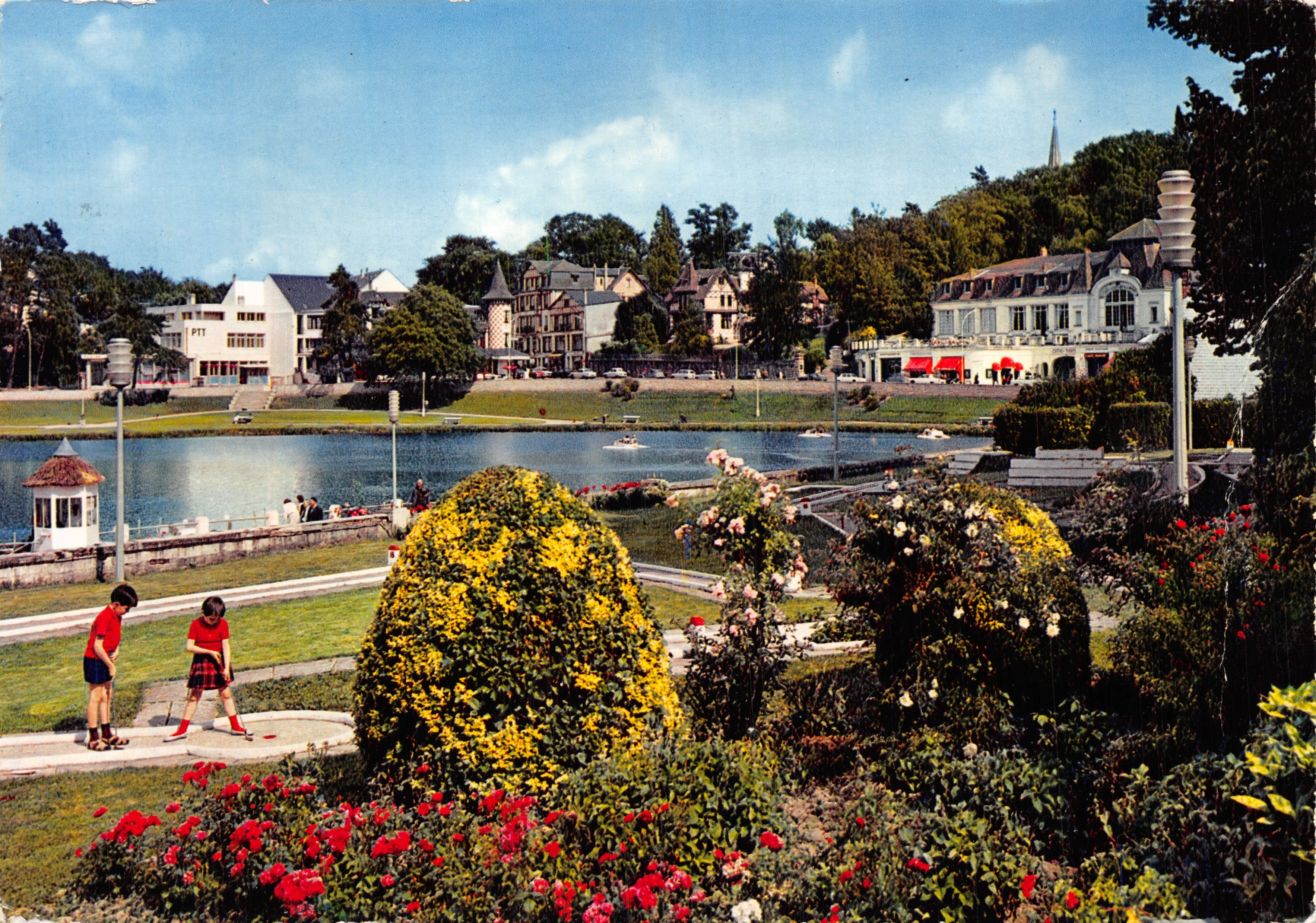 Bagnolles-de-l'Orne — Station thermale et lac — Éditeur ARTAUD Frères, Nantes
