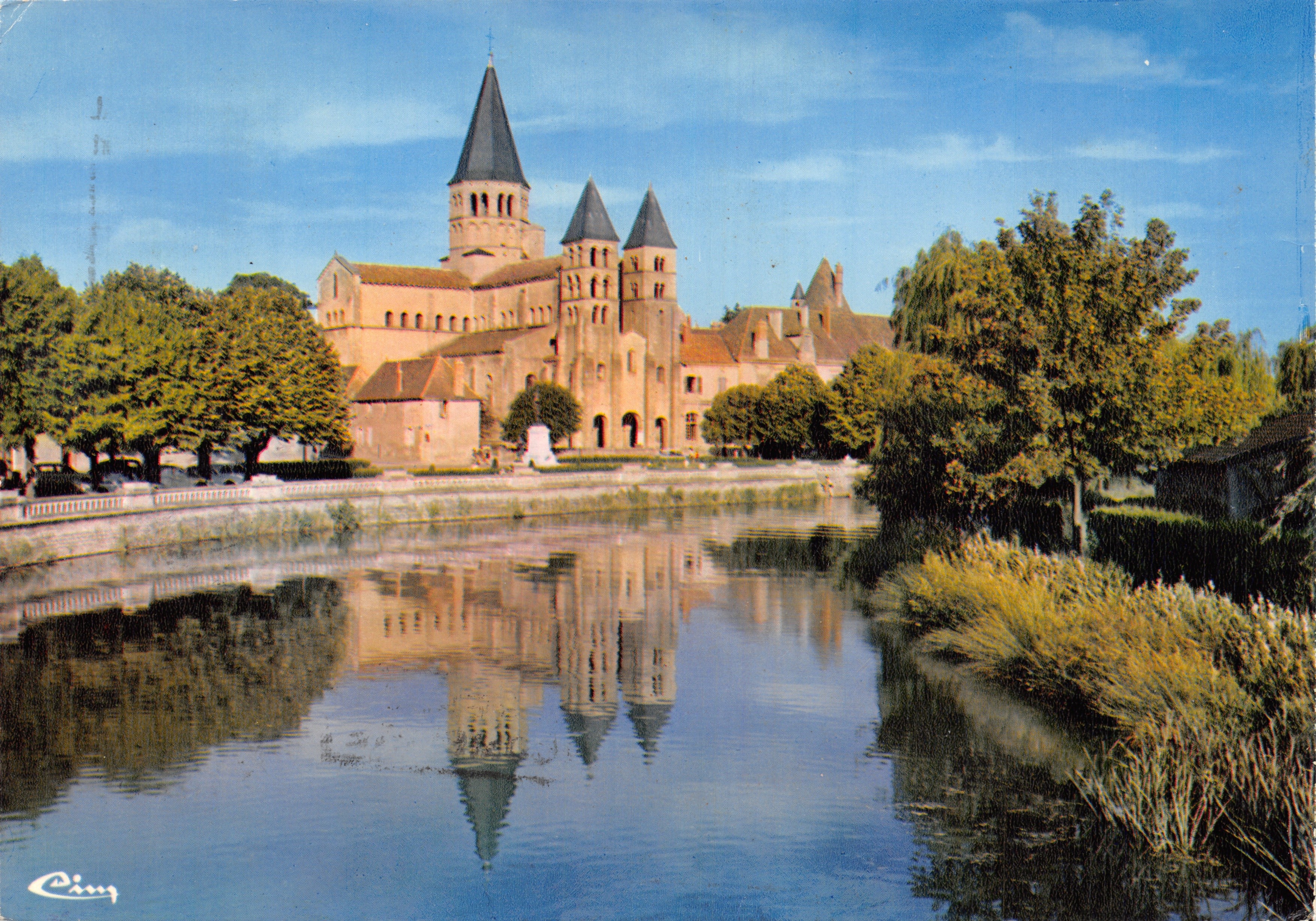 Paray-le-Monial — Basilica of the Sacred Heart — Printed by Combier