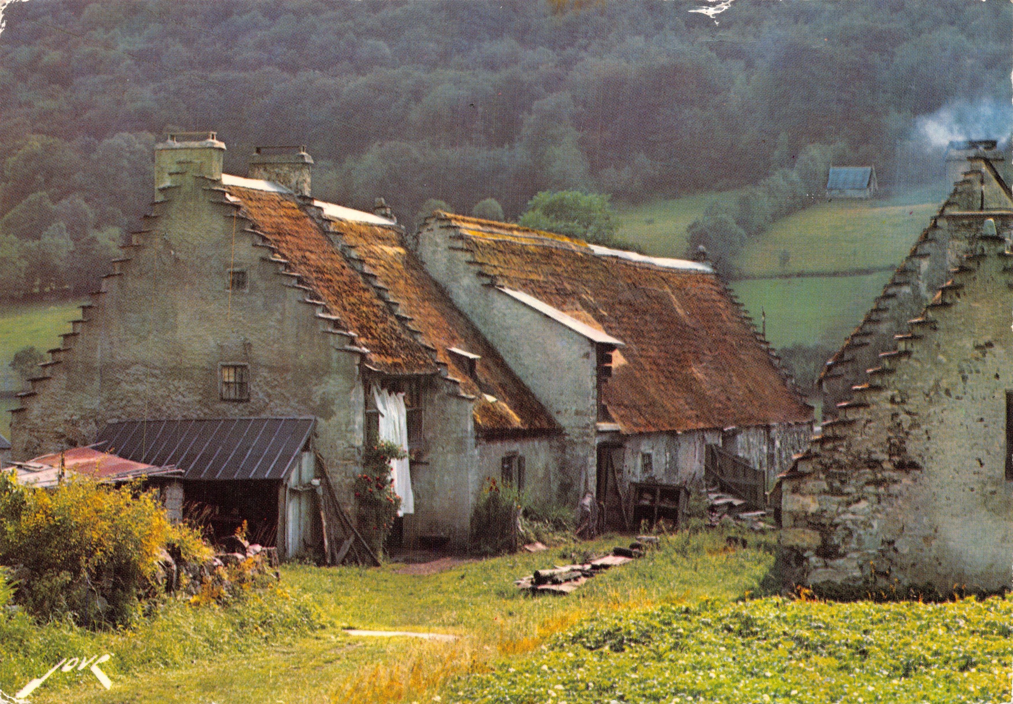 Les Pyrénées - Vieille ferme typique Bigourdane — Édition « JOVE »