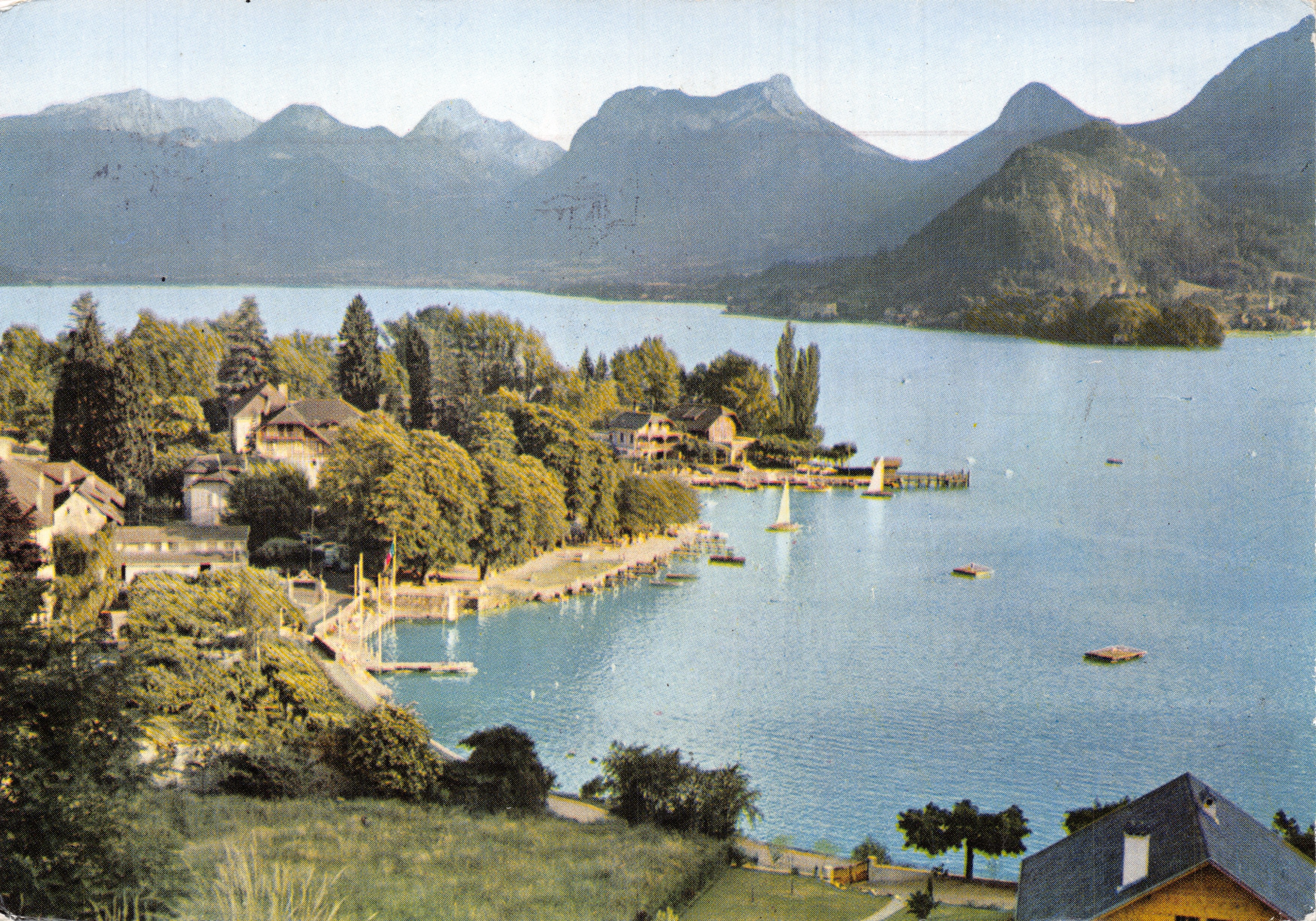 Lac d'Annecy — Talloires et le Petit Lac — Éditeur : Annecy Vacances Heureuses