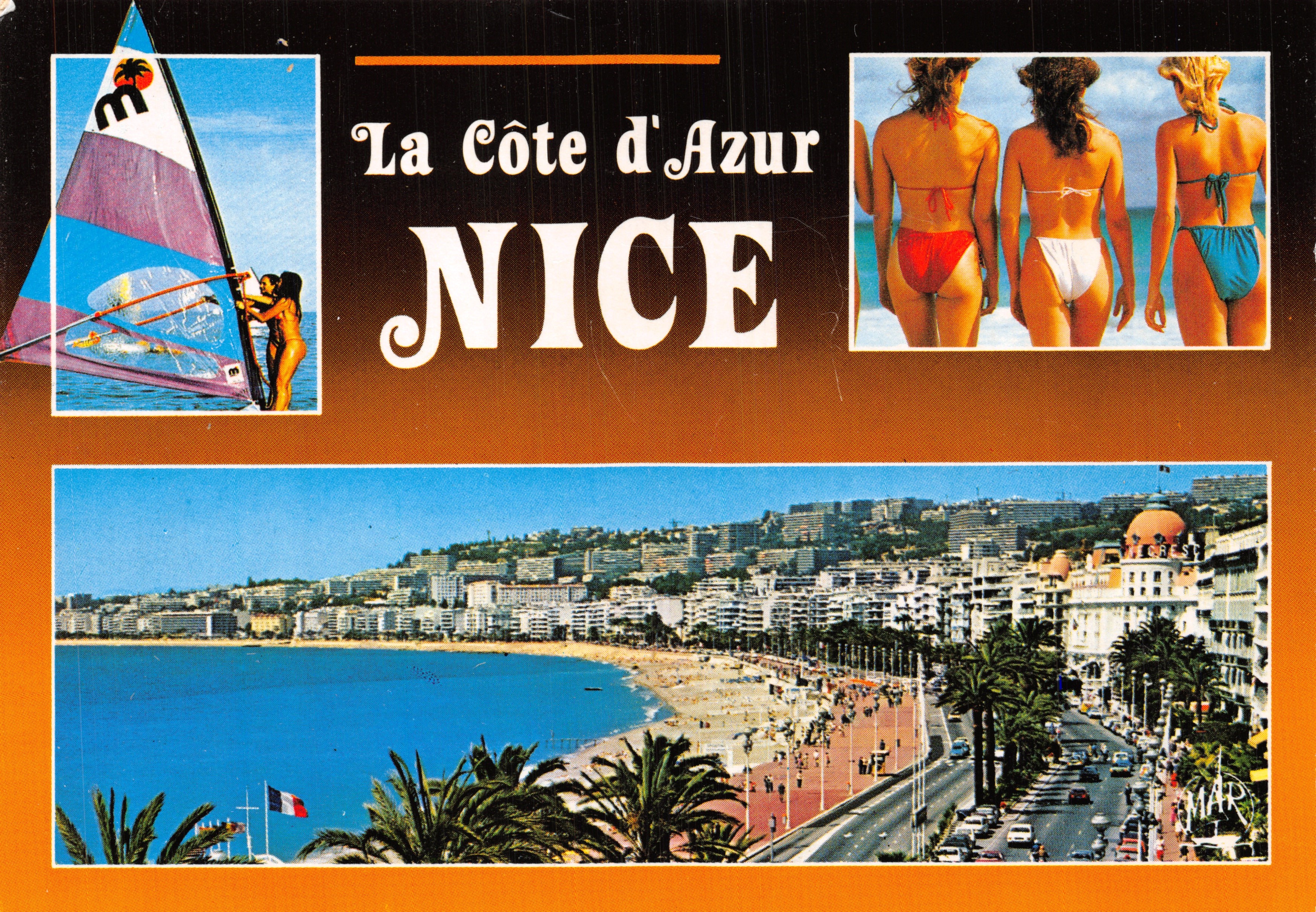 De Côte d'Azur — Nice — uitgever MAR, nummer 15506
