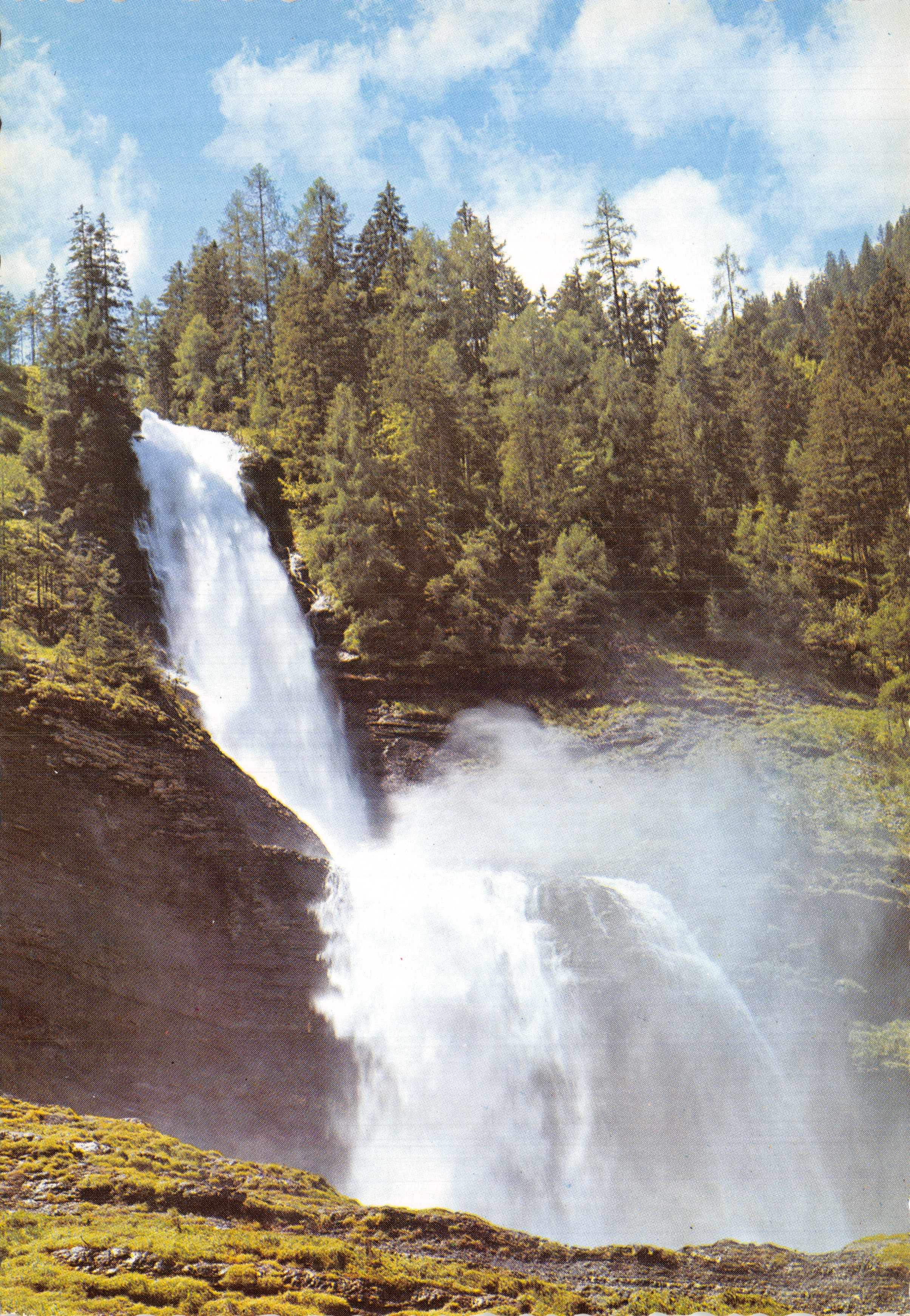Châteleur — cascade dans les Alpes — Édition JANSOL