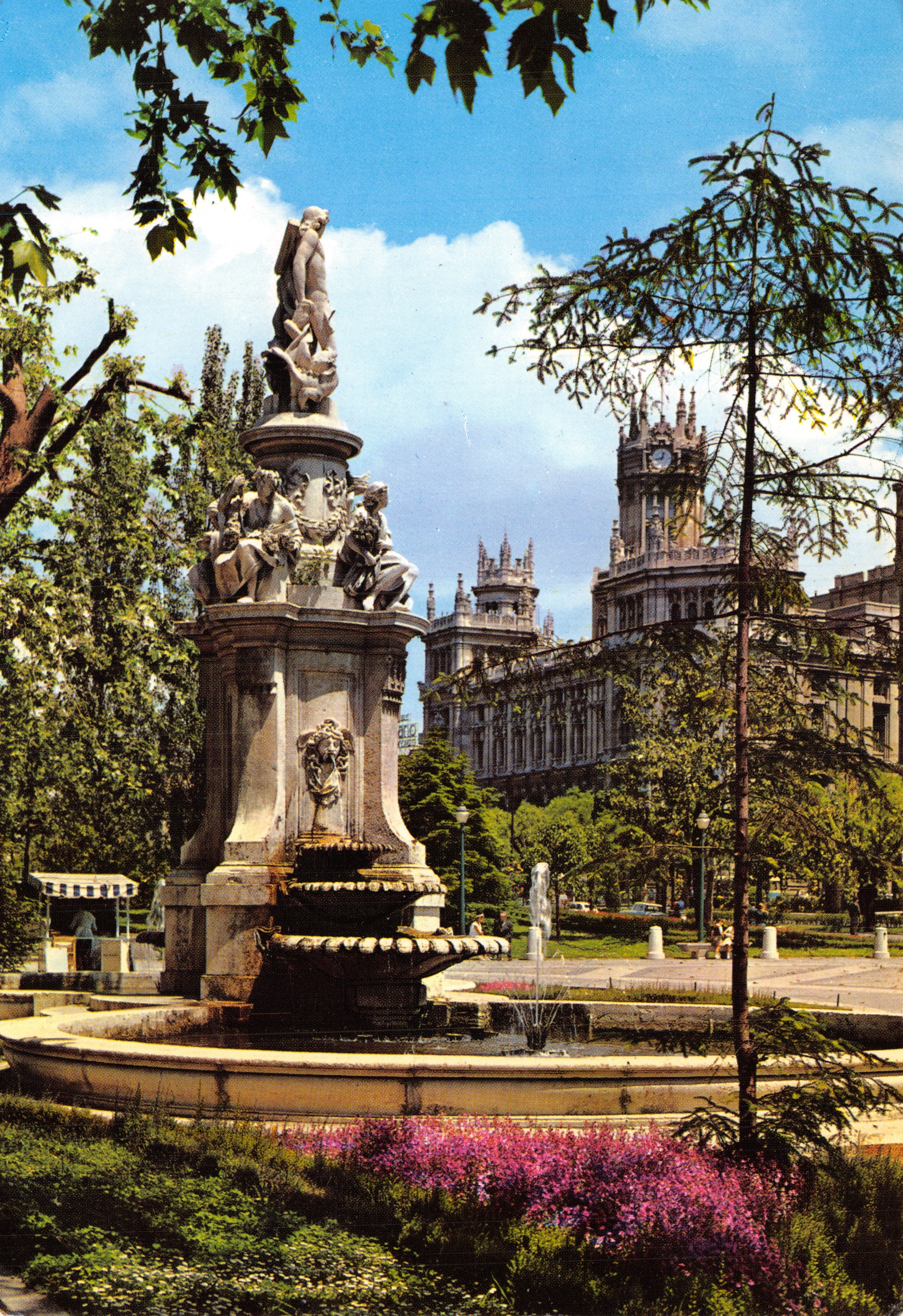 Madrid - Prado, Fontaine des Coquilles — uitgever GACIA GARRABELL y Cía. S.R.C. n° 90
