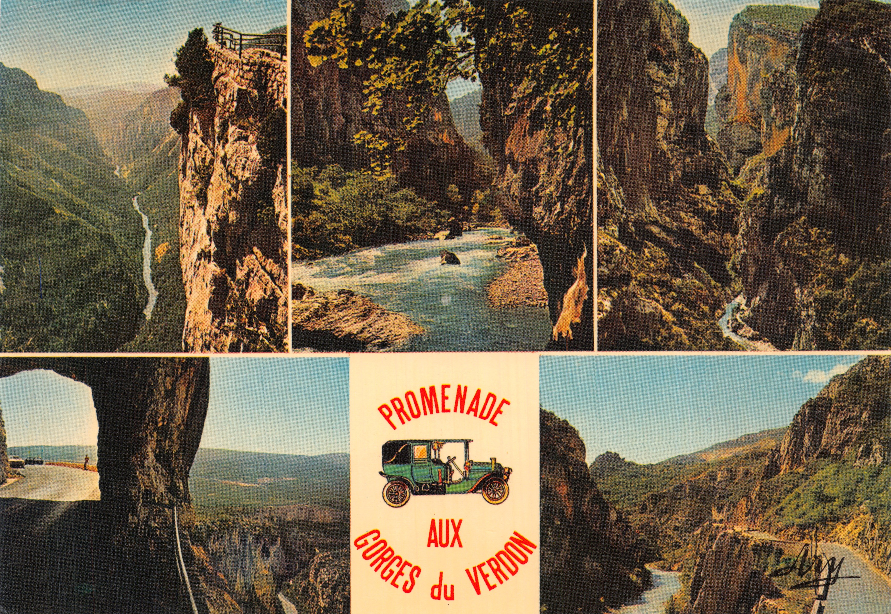 Gorges du Verdon — Wandeling door de Gorges du Verdon — Édition TARDY
