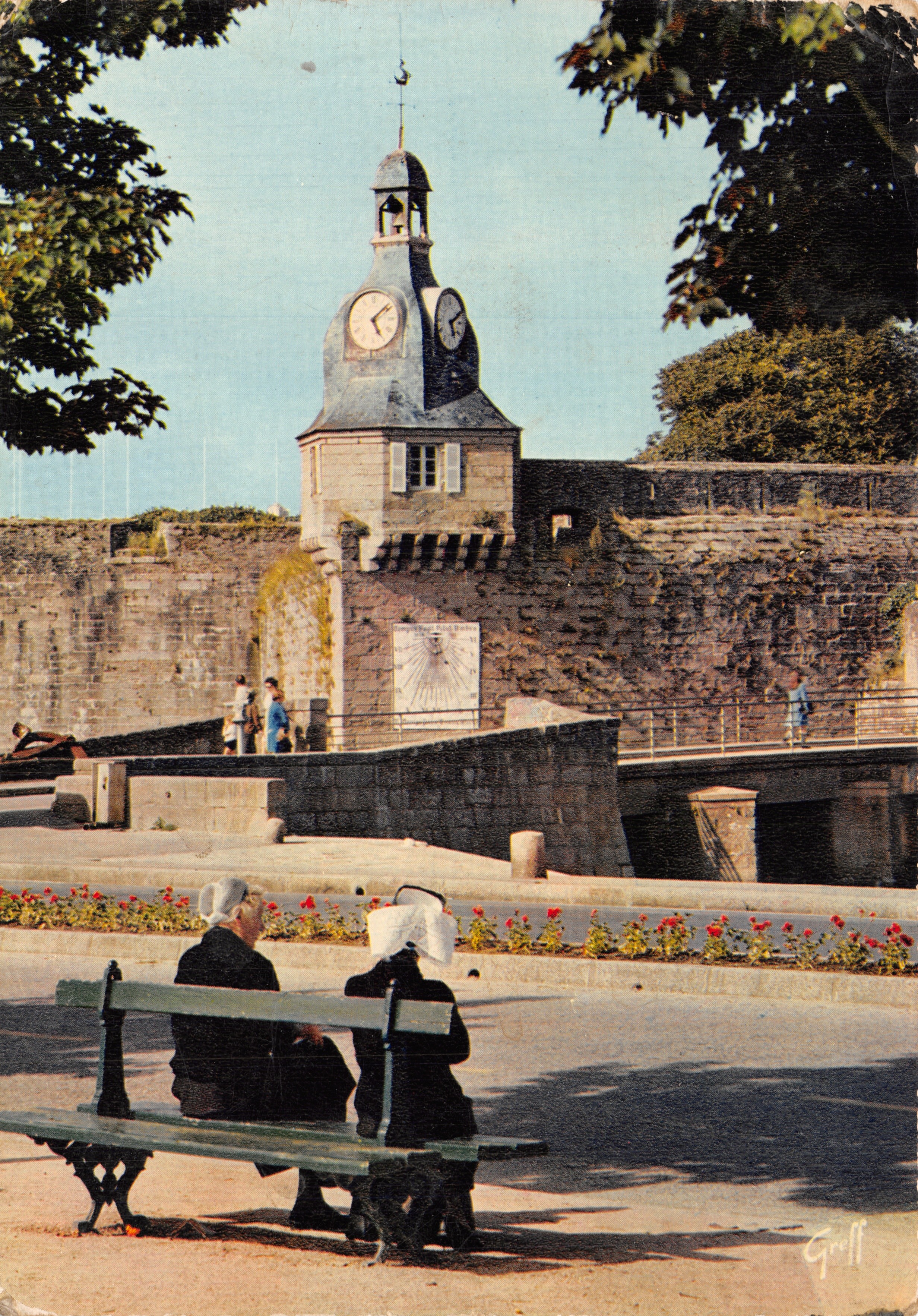 Entrada a la ciudad cerrada — Concarnéau (Sur-Finistère) — Éditions Gréff